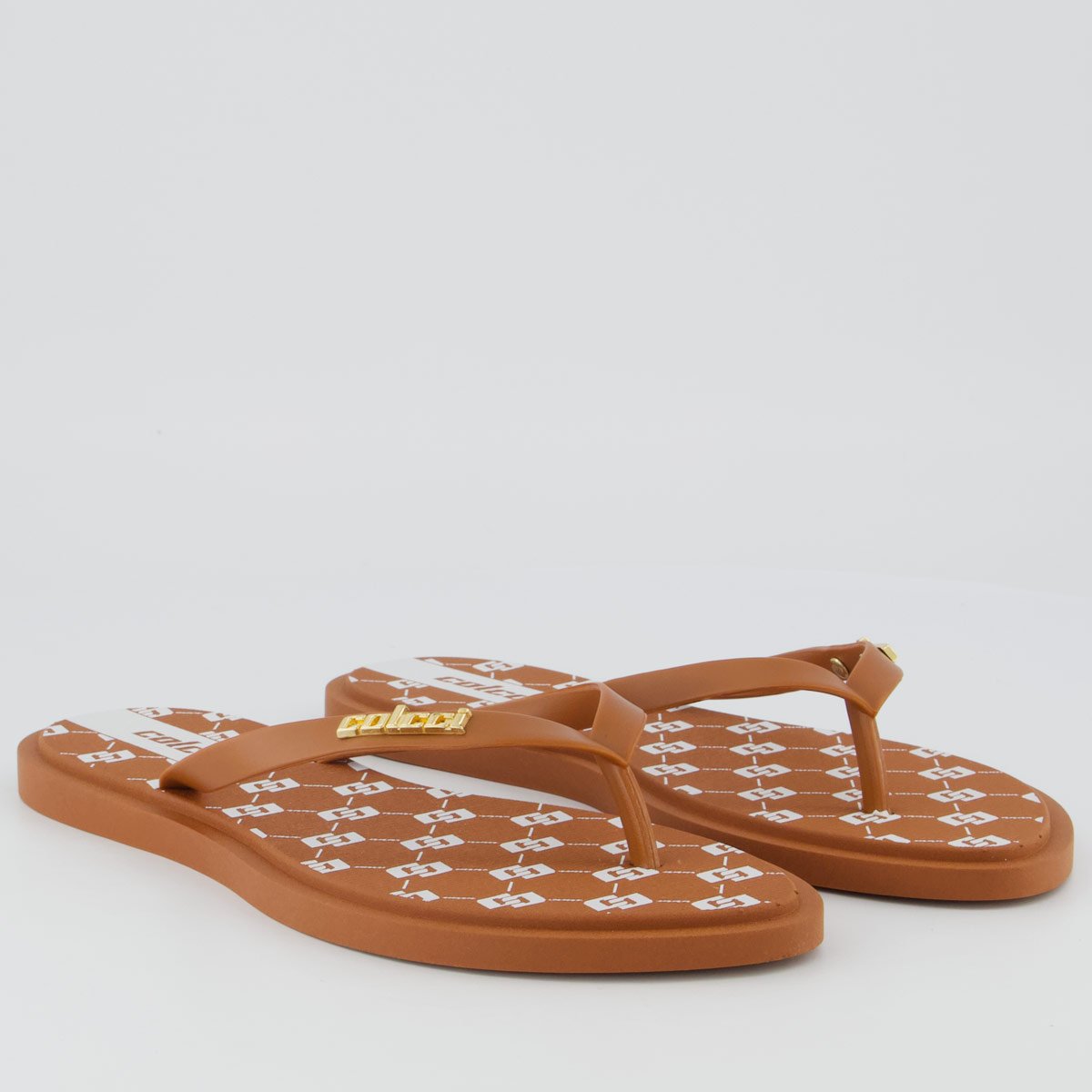 Chinelo Colcci Ibirapuera Feminino Marrom Marrom 3