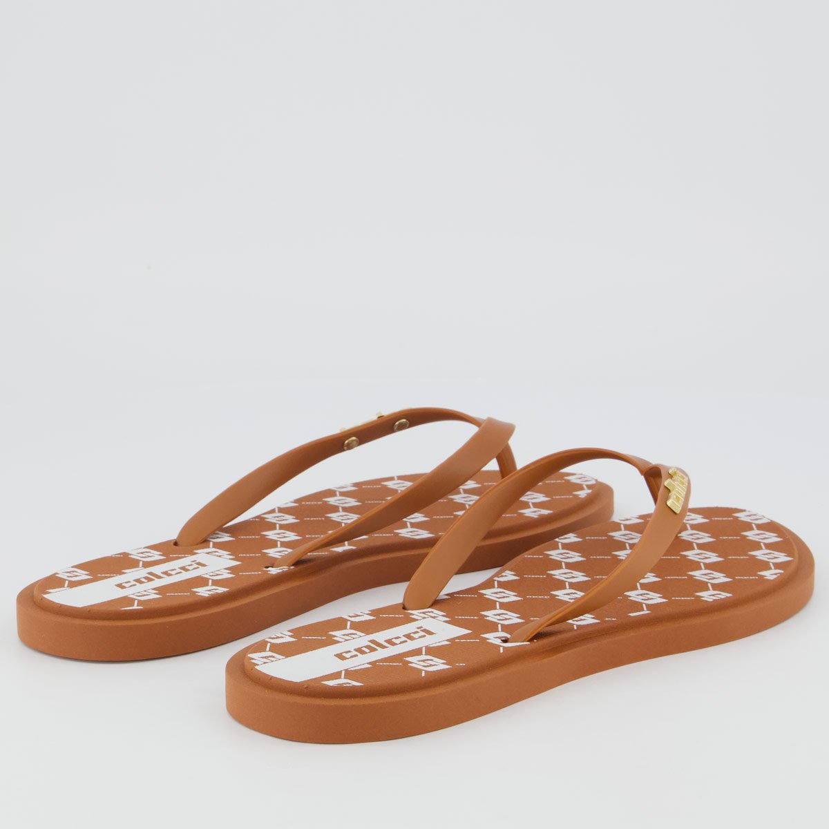 Chinelo Colcci Ibirapuera Feminino Marrom Marrom 4