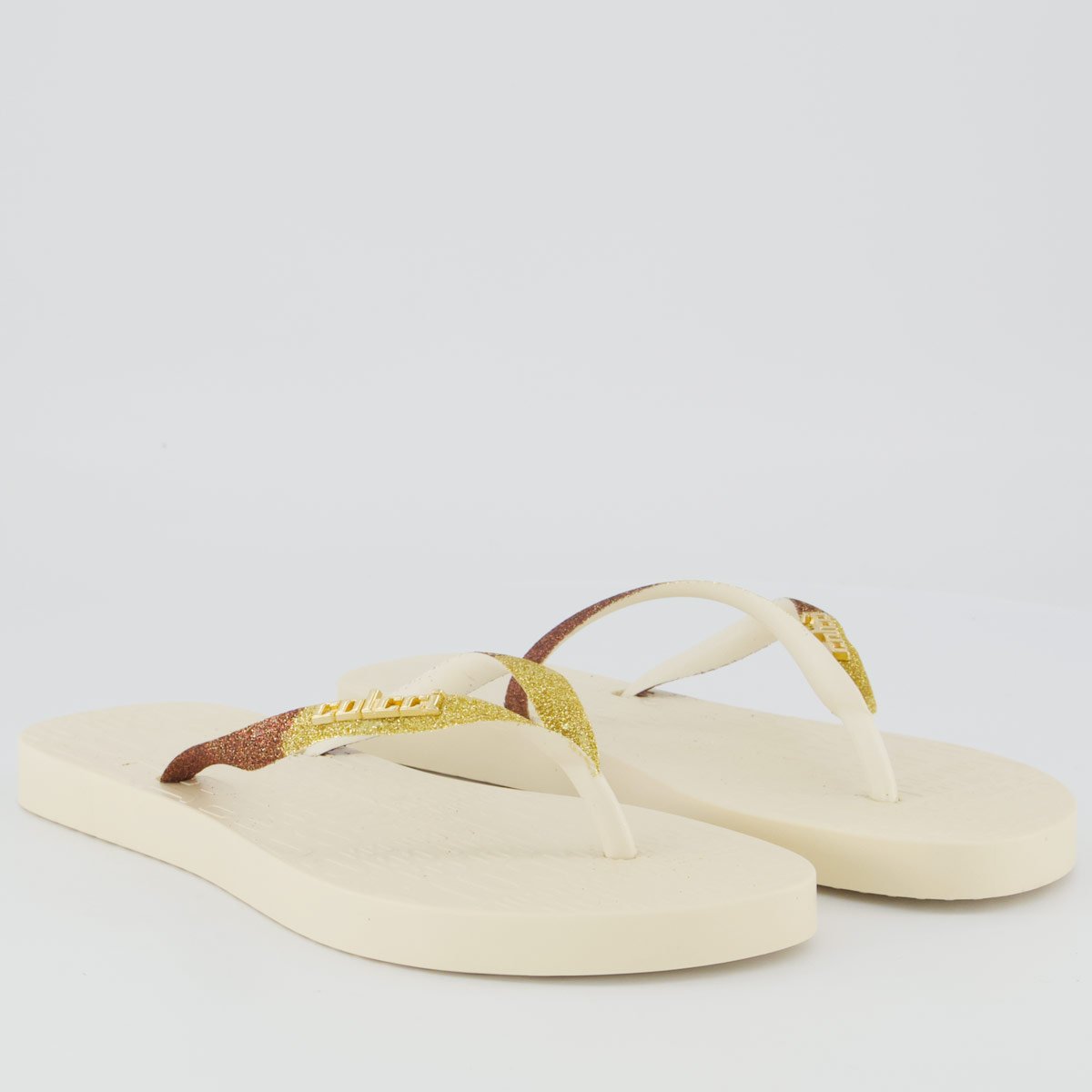 Chinelo Colcci Rio Feminino Bege Bege 3