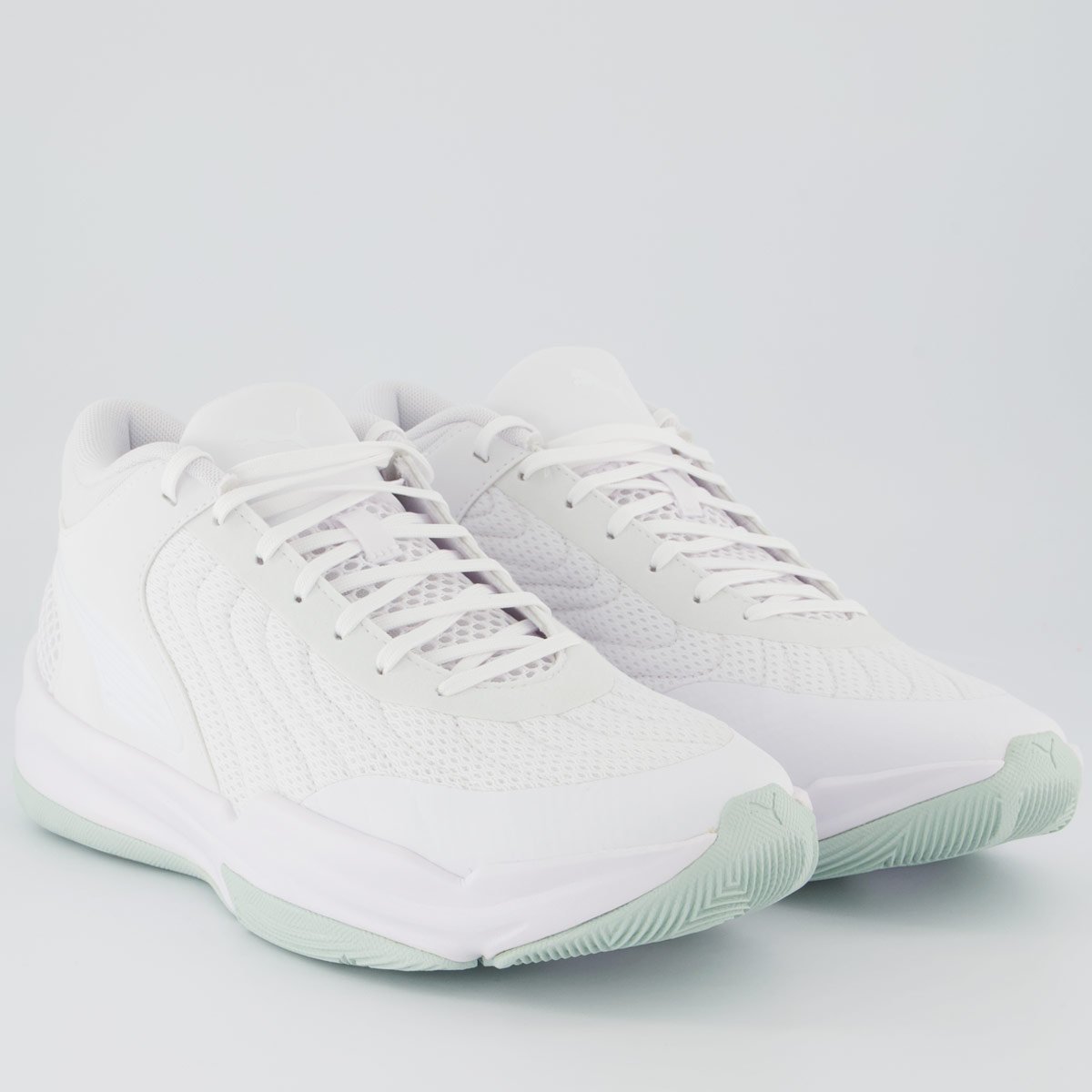Tenis Puma Court Pro 2 Branco Branco 2
