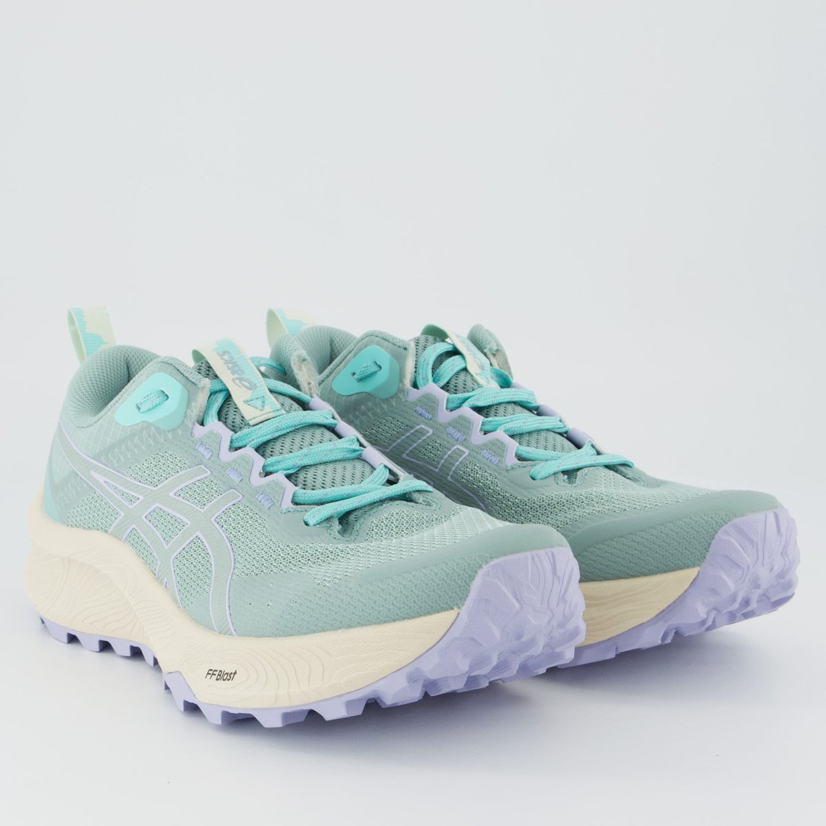 Tênis Asics Trabuco Terra 3 Feminino Verde Claro Verde 2