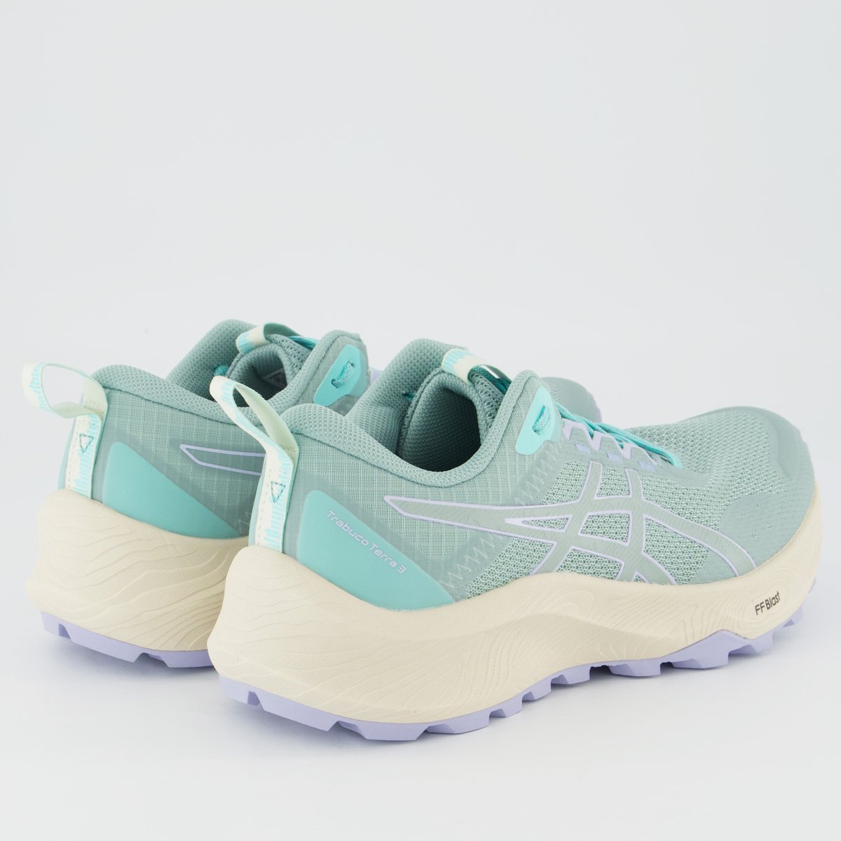 Tênis Asics Trabuco Terra 3 Feminino Verde Claro Verde 3