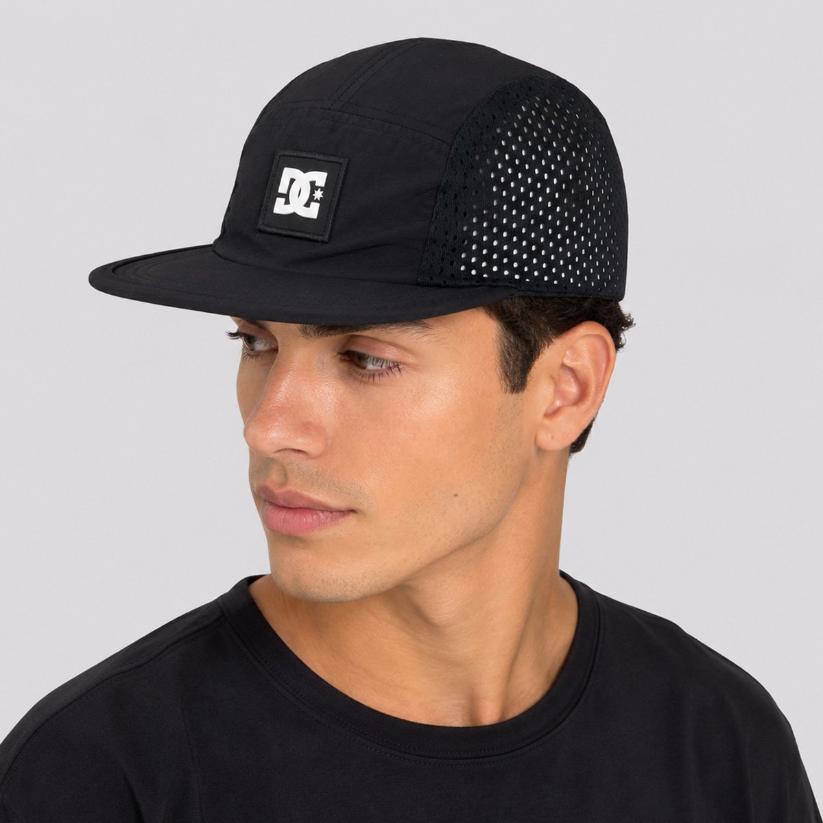 Boné DC Five Mesh U Preto Preto 5