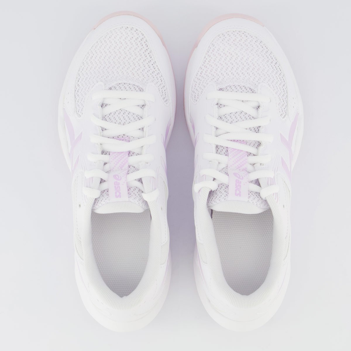 Tênis Asics Gel Rocket 12 Feminino Branco Branco 4