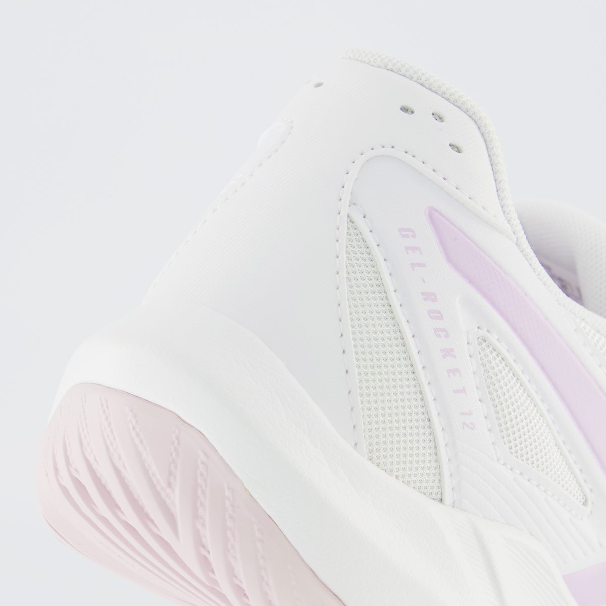 Tênis Asics Gel Rocket 12 Feminino Branco Branco 6