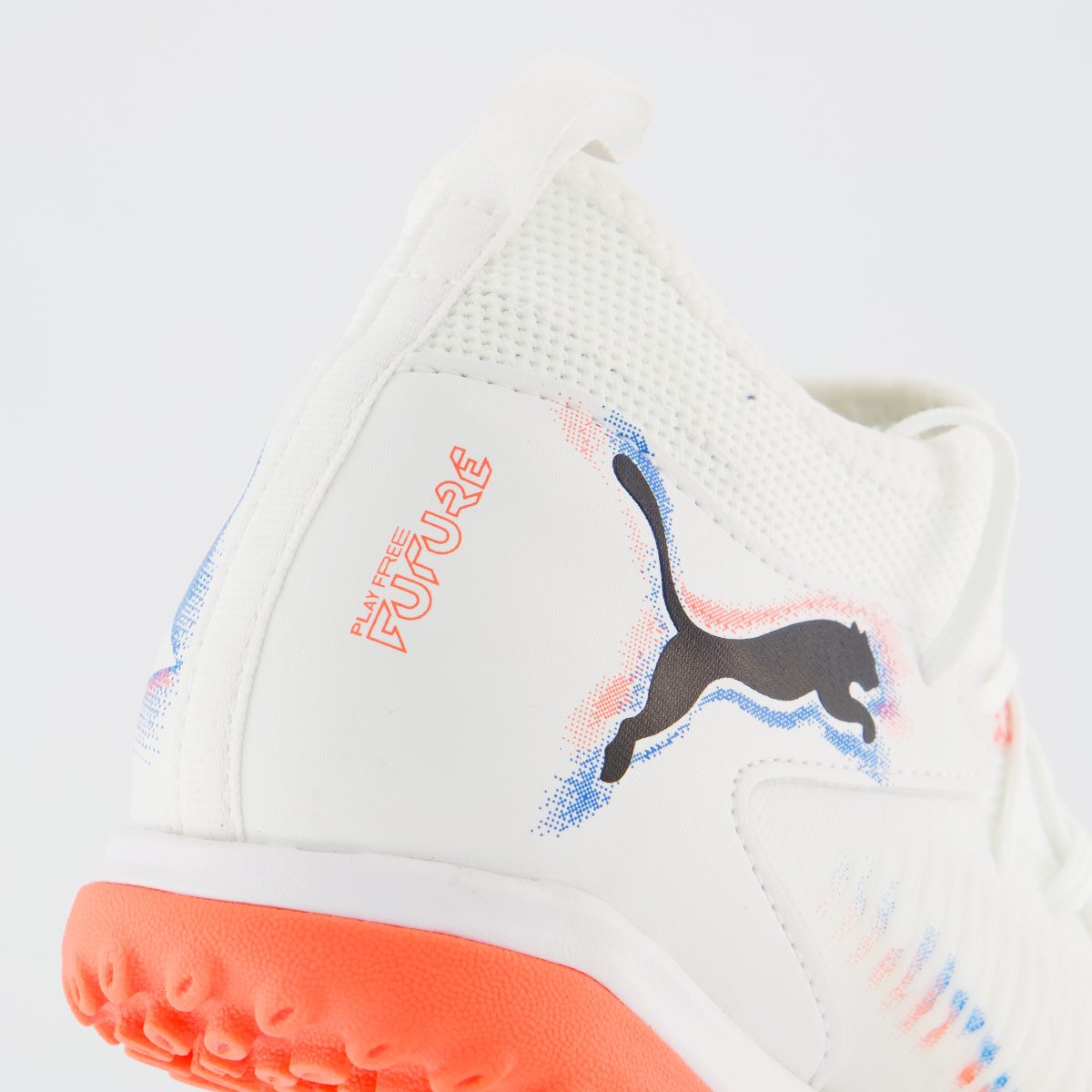 Chuteira Puma Future 8 Match TT + MID Society Juvenil Branca Branco 6