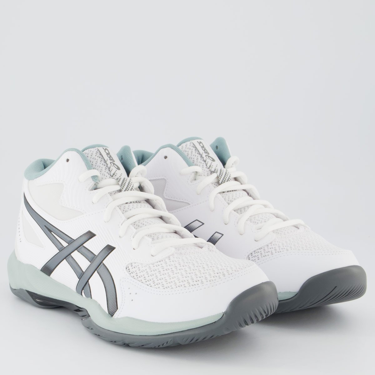 Tênis Asics Gel Dedicate 9 Pickleball Branco e Verde Branco 2