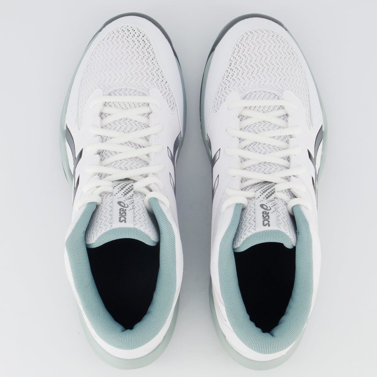 Tênis Asics Gel Dedicate 9 Pickleball Branco e Verde Branco 4