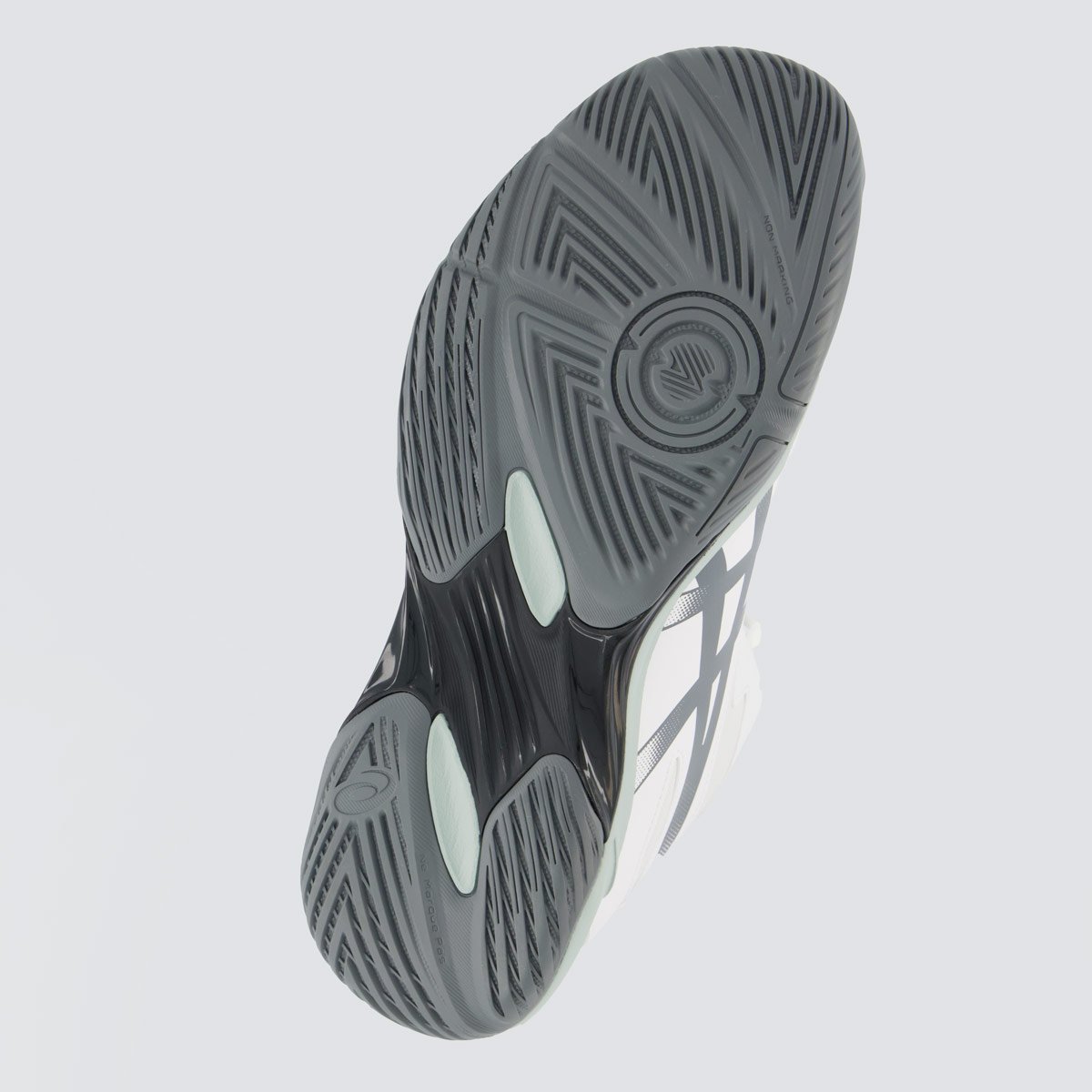 Tênis Asics Gel Dedicate 9 Pickleball Branco e Verde Branco 5