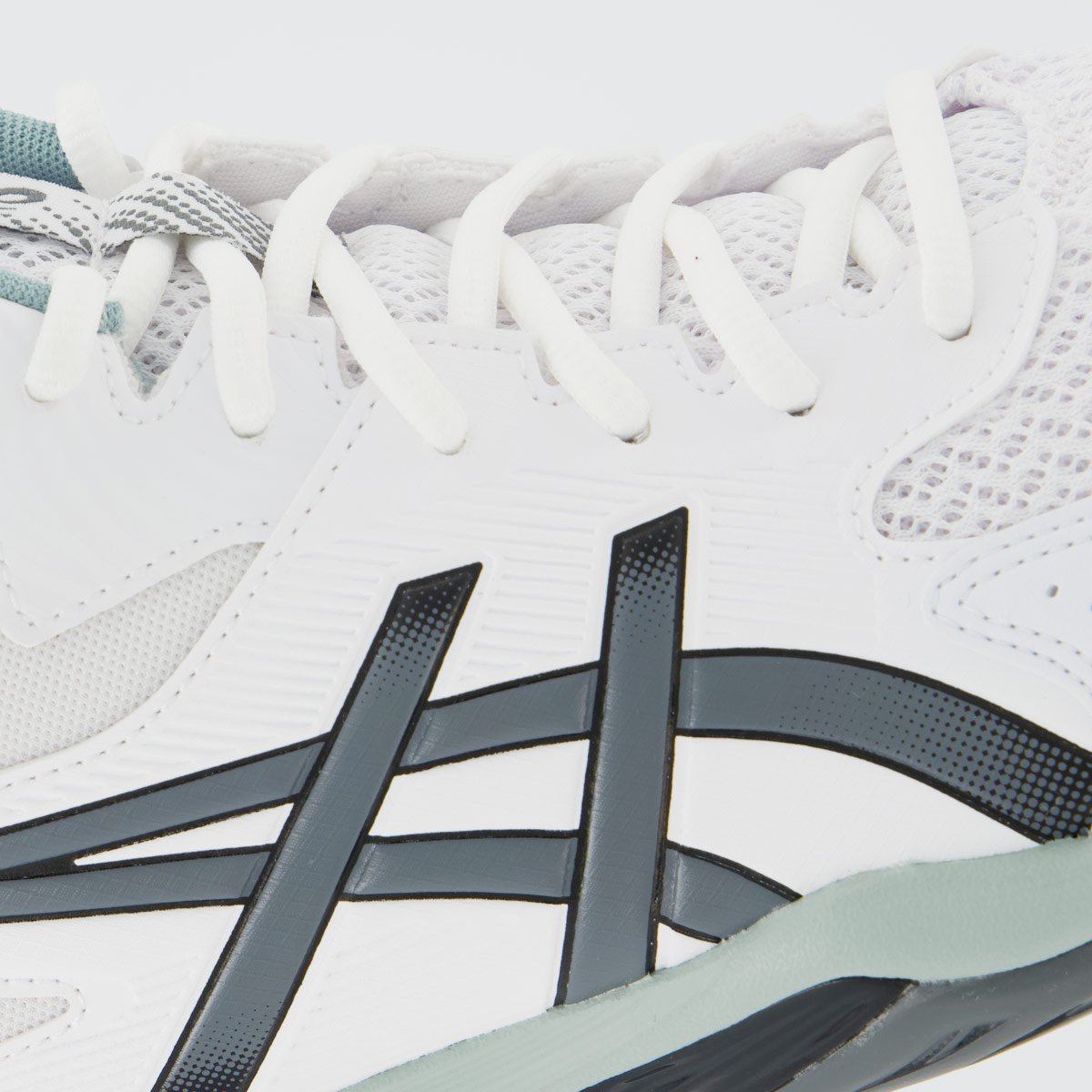 Tênis Asics Gel Dedicate 9 Pickleball Branco e Verde Branco 7