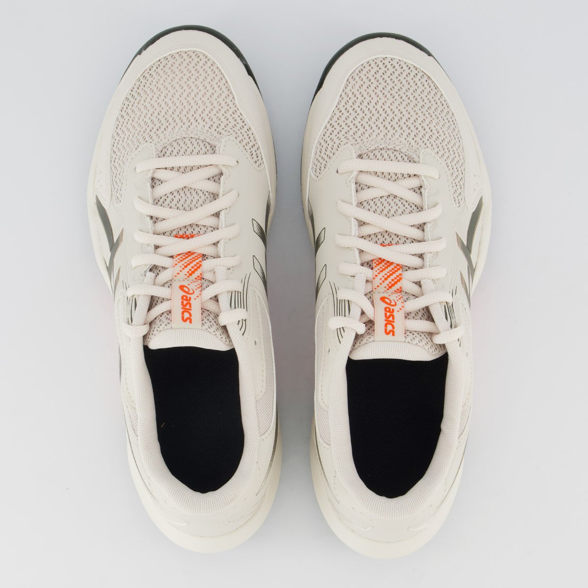 Tênis Asics Gel Rocket 12 Branco e Laranja Branco 4
