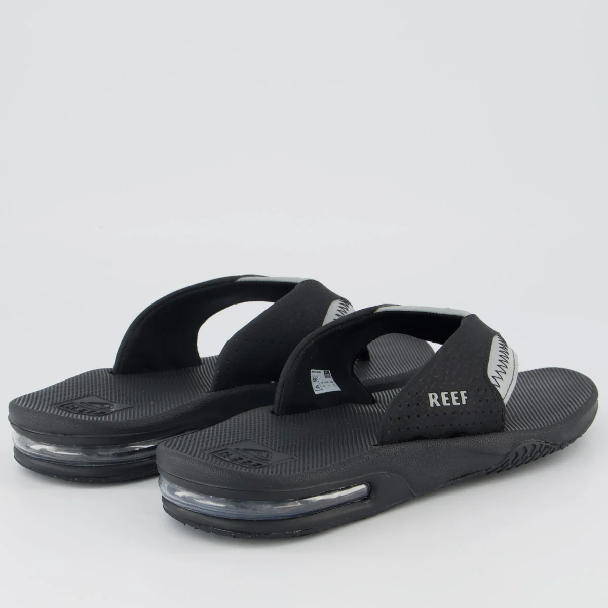 Chinelo Reef Mick Fanning Reflective Preto Preto 4