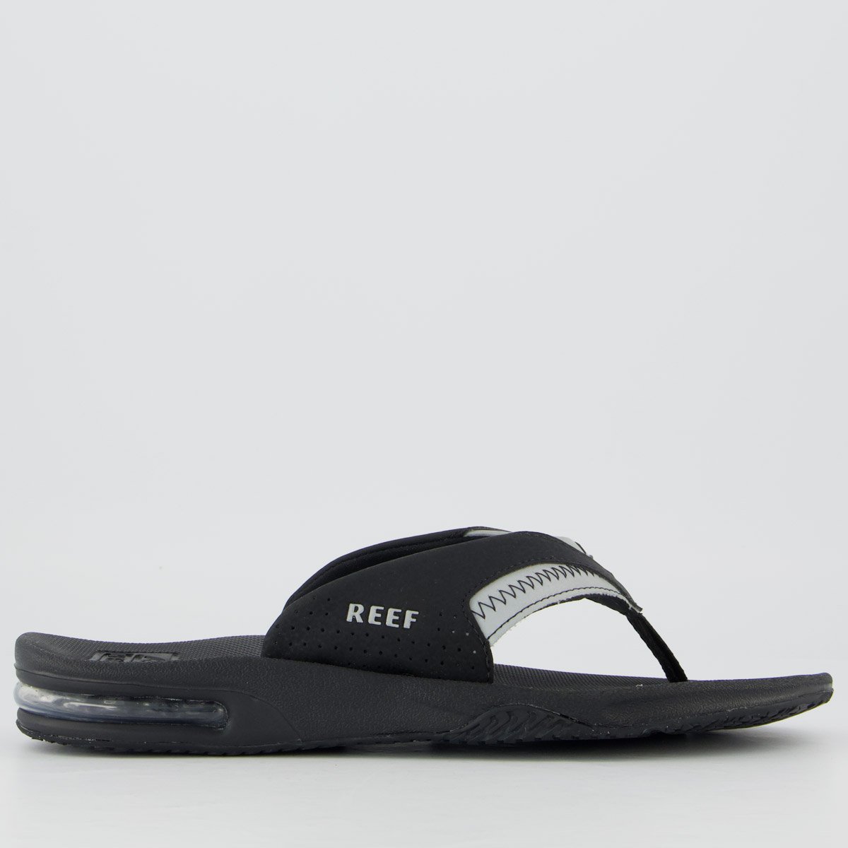 Chinelo Reef Mick Fanning Reflective Preto Preto 2