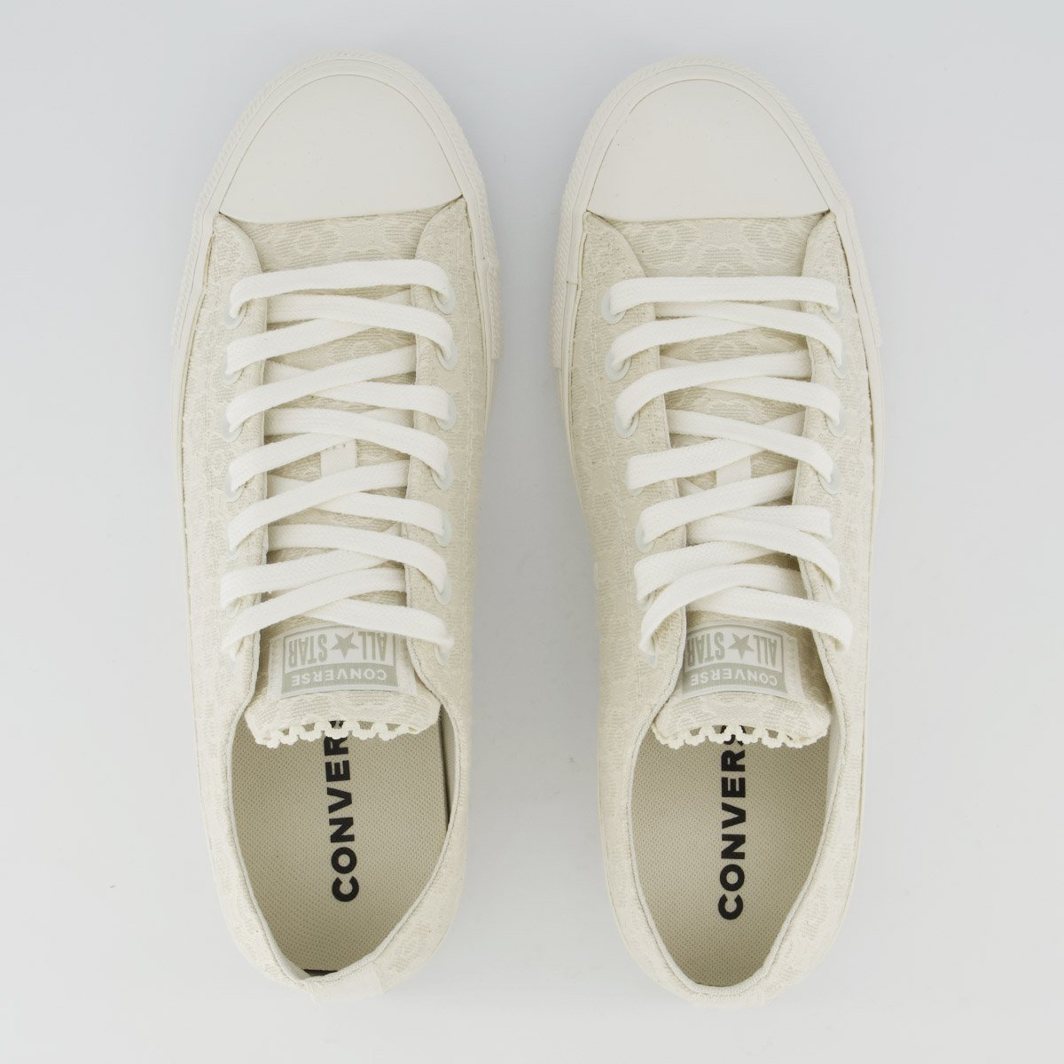 Tênis Converse All Star CK Relevo Feminino Branco Branco 4