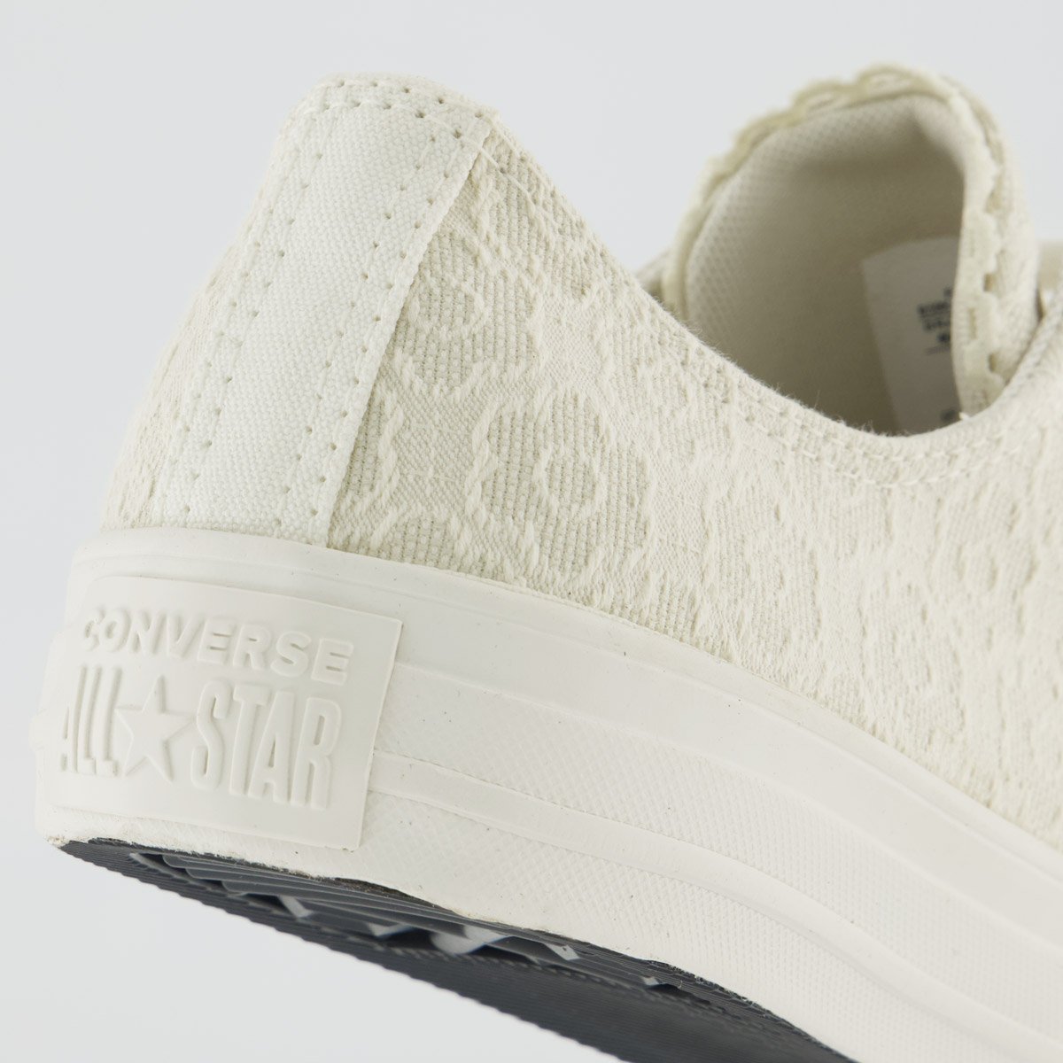 Tênis Converse All Star CK Relevo Feminino Branco Branco 7