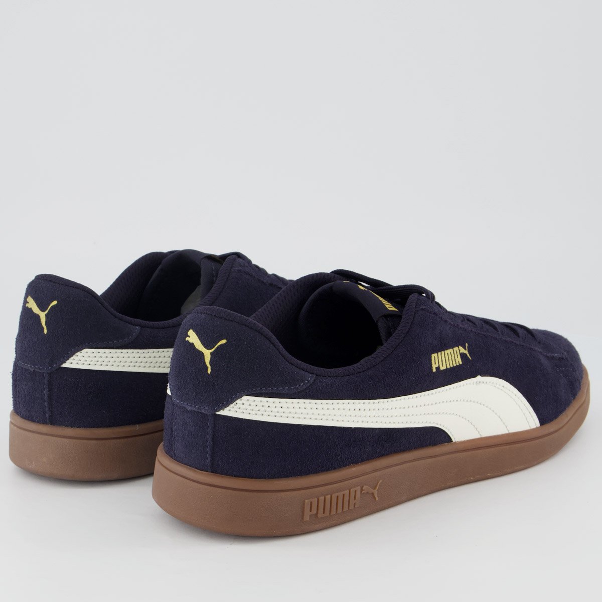 Tênis Puma Smash V2 Bdp Azul Marinho e Branco Azul Marinho/Branco 3