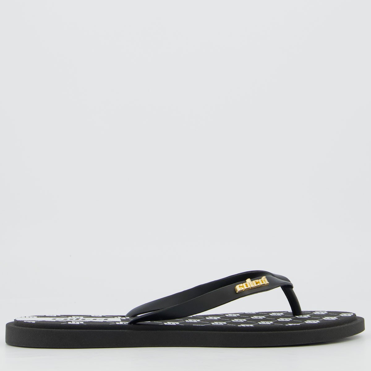 Chinelo Colcci Ibirapuera Feminino Preto Preto 2