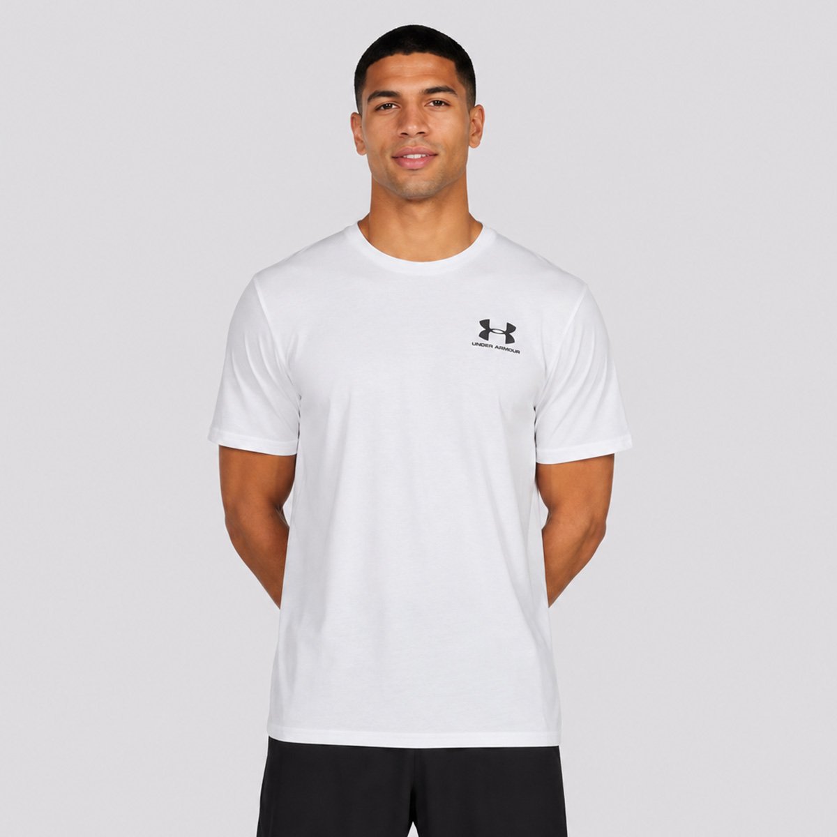 Camiseta Under Armour Sportstyle LC SS Branca