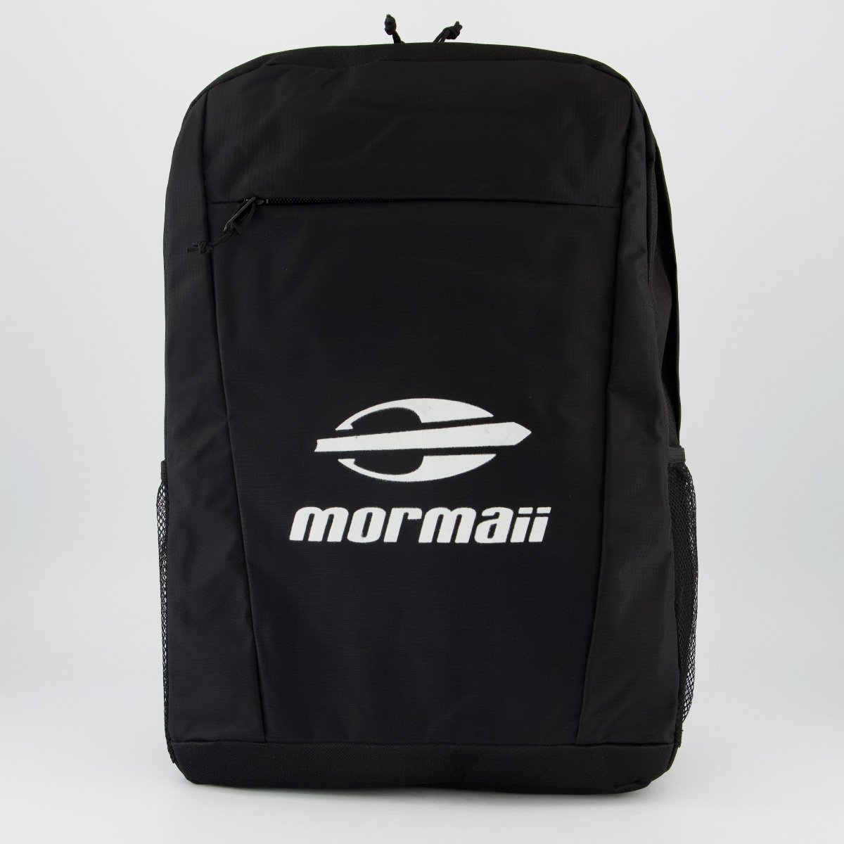Mochila Mormaii Emborrachada Esportiva Preta e Branca Preto 3