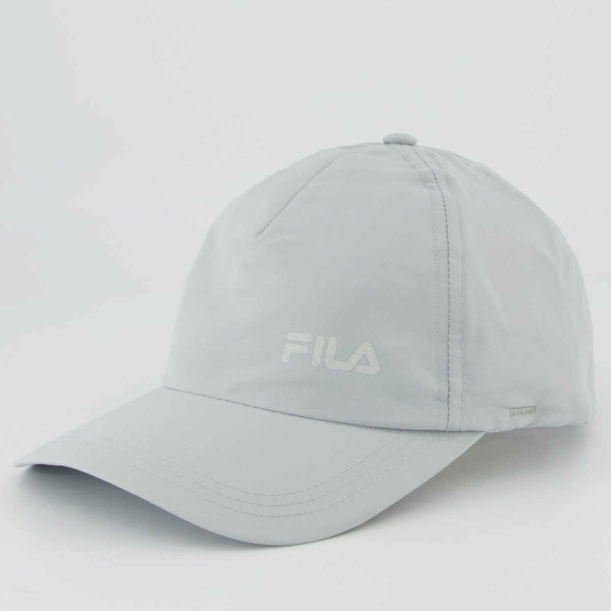 Boné Fila Running Logo Cinza