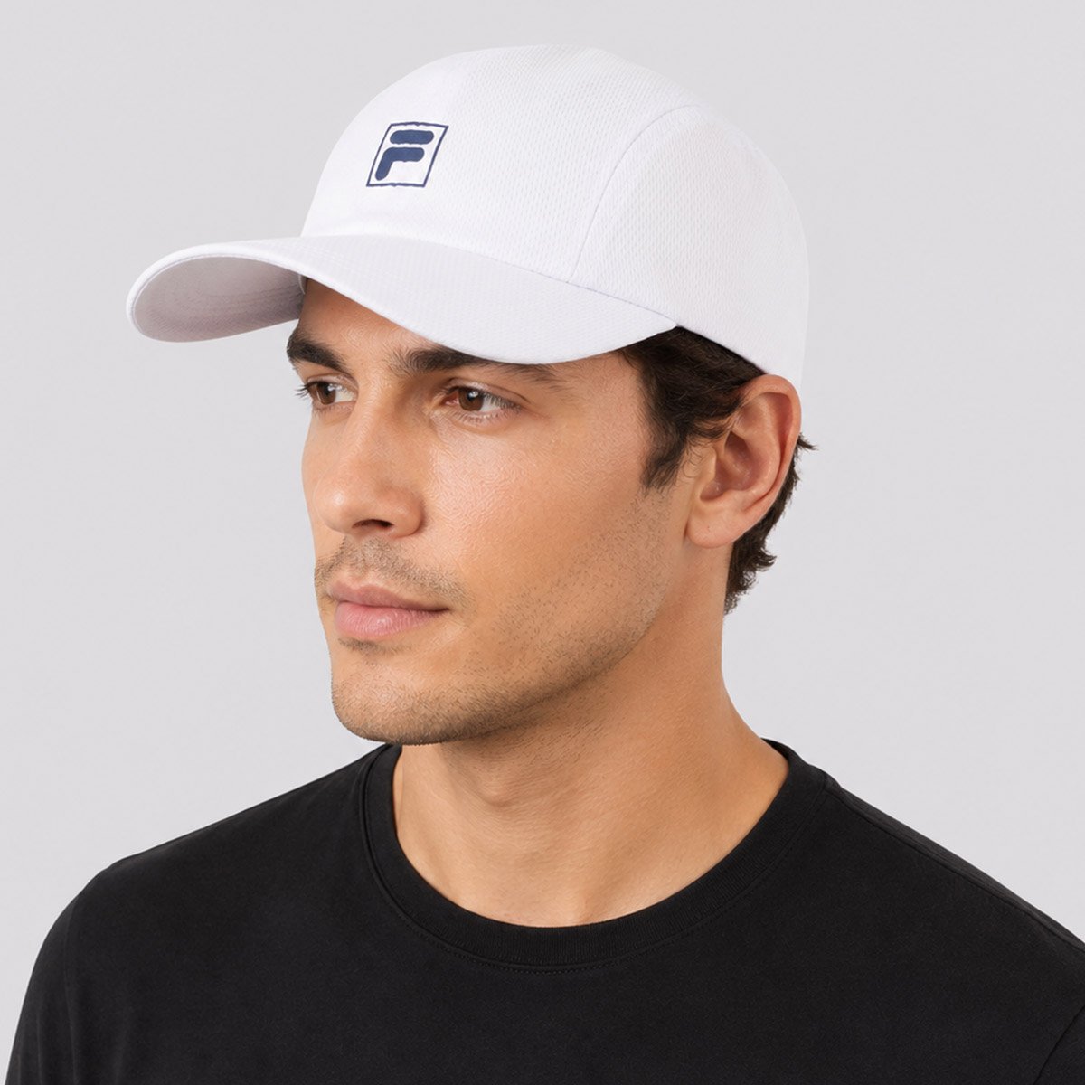 Boné Fila Run Like A Pro F-Box Branco Branco 5