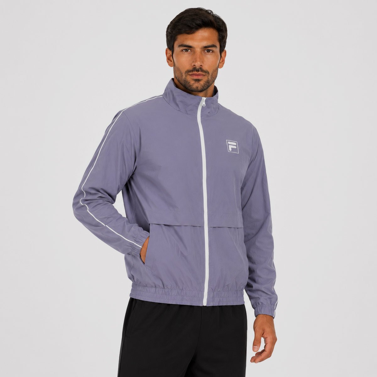 Jaqueta Fila Union Sports Cinza Cinza 2