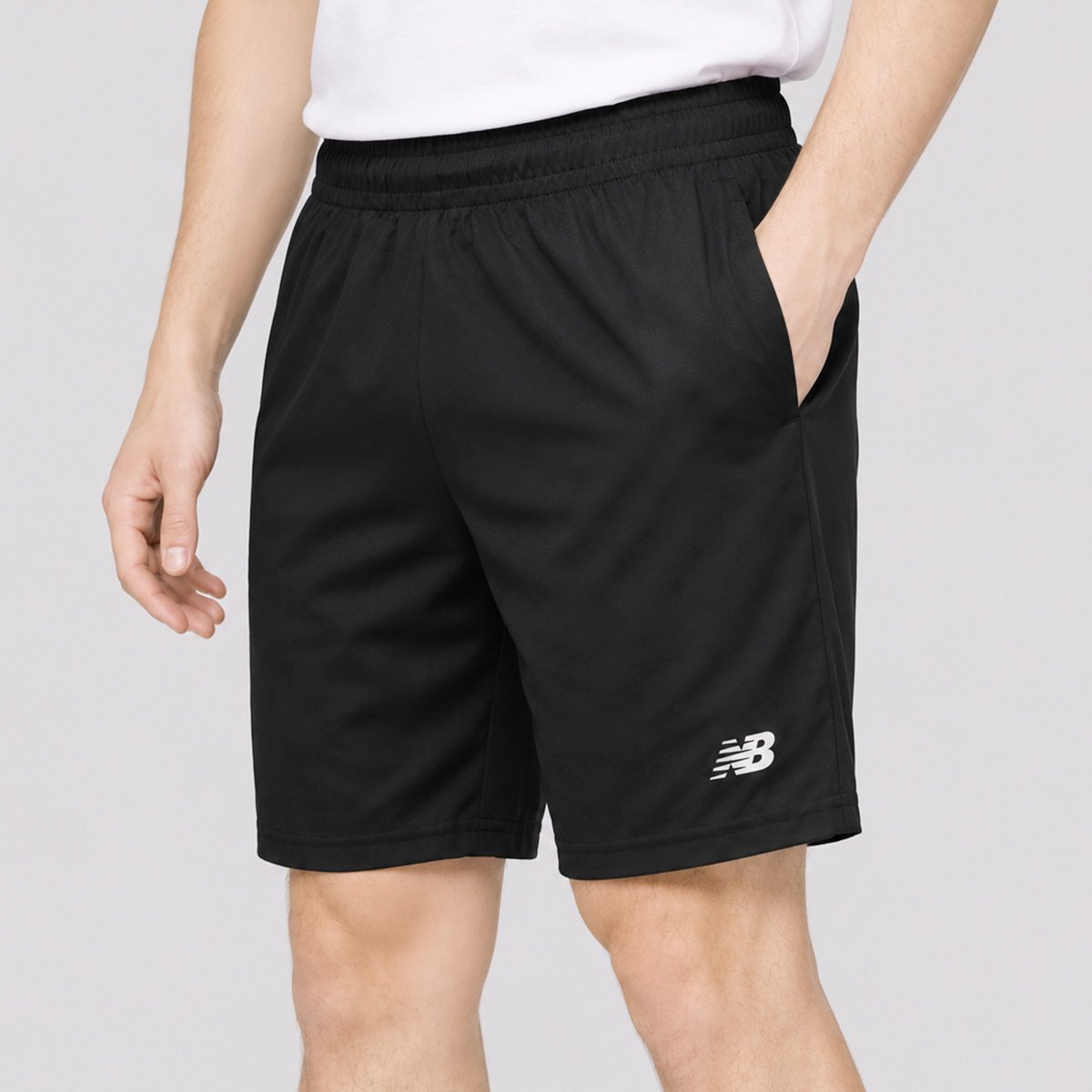 Shorts New Balance Sport Essentials 7 Preto Preto 2