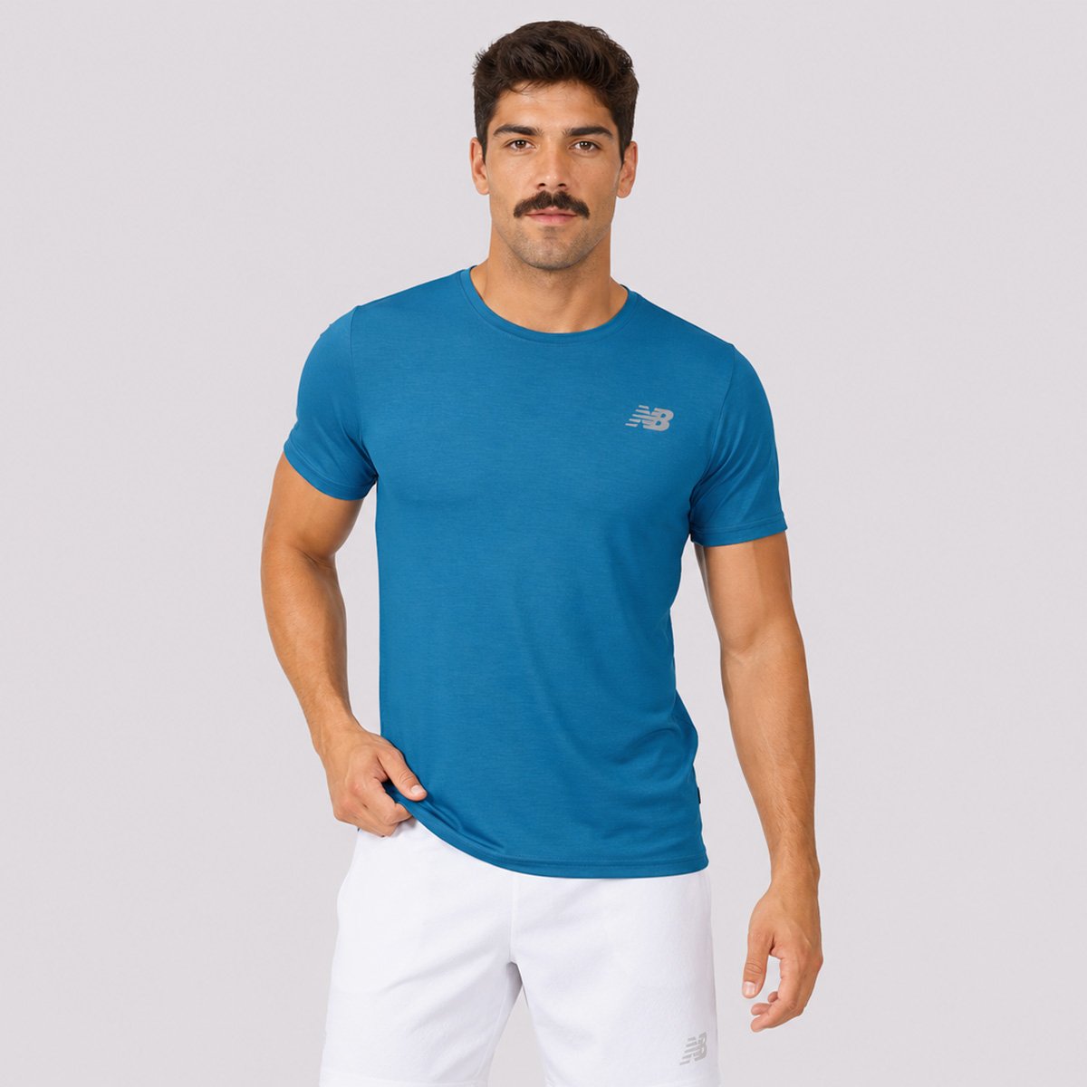 Camiseta New Balance Active Logo Azul