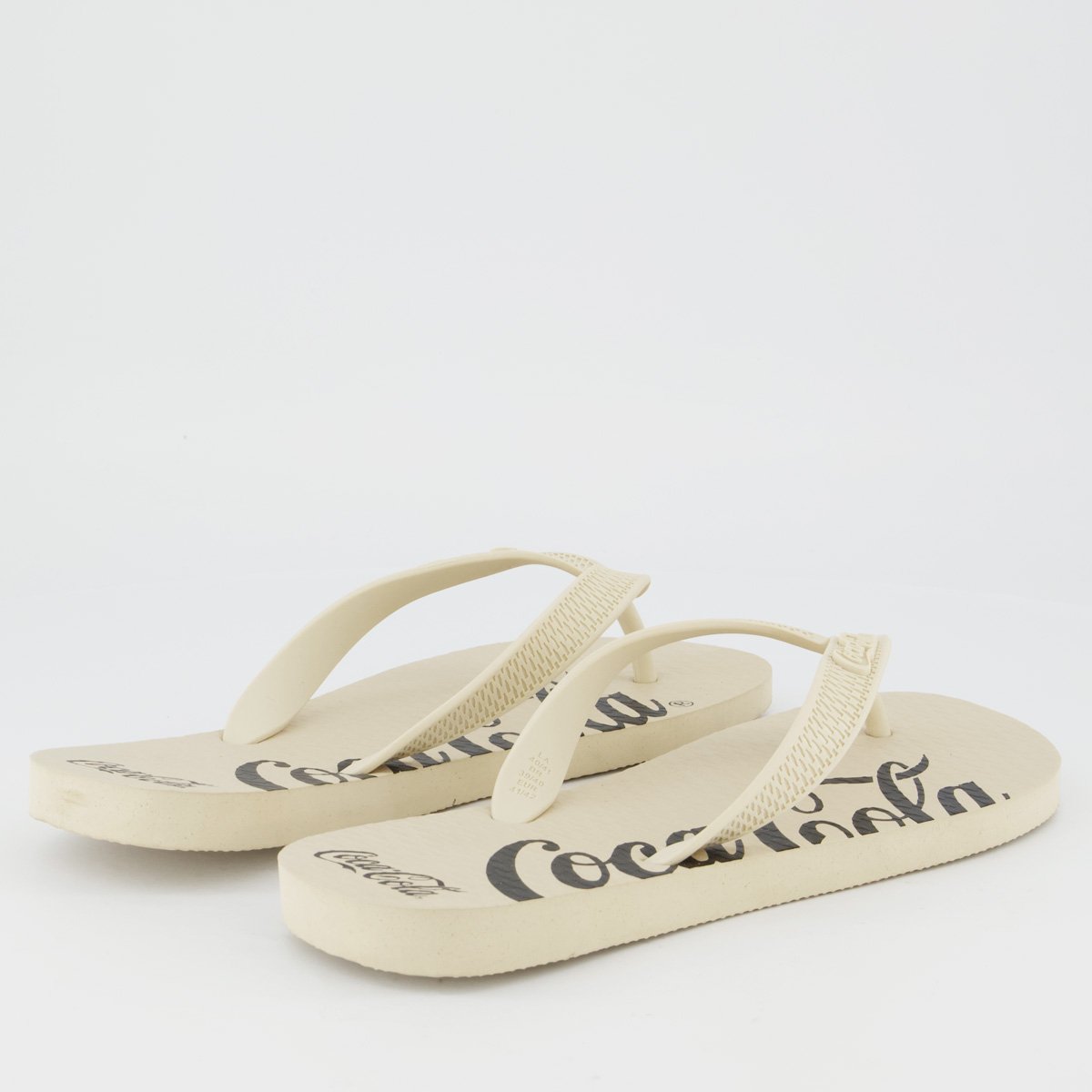 Chinelo Coca Cola Spencerian I Off White Off White 4