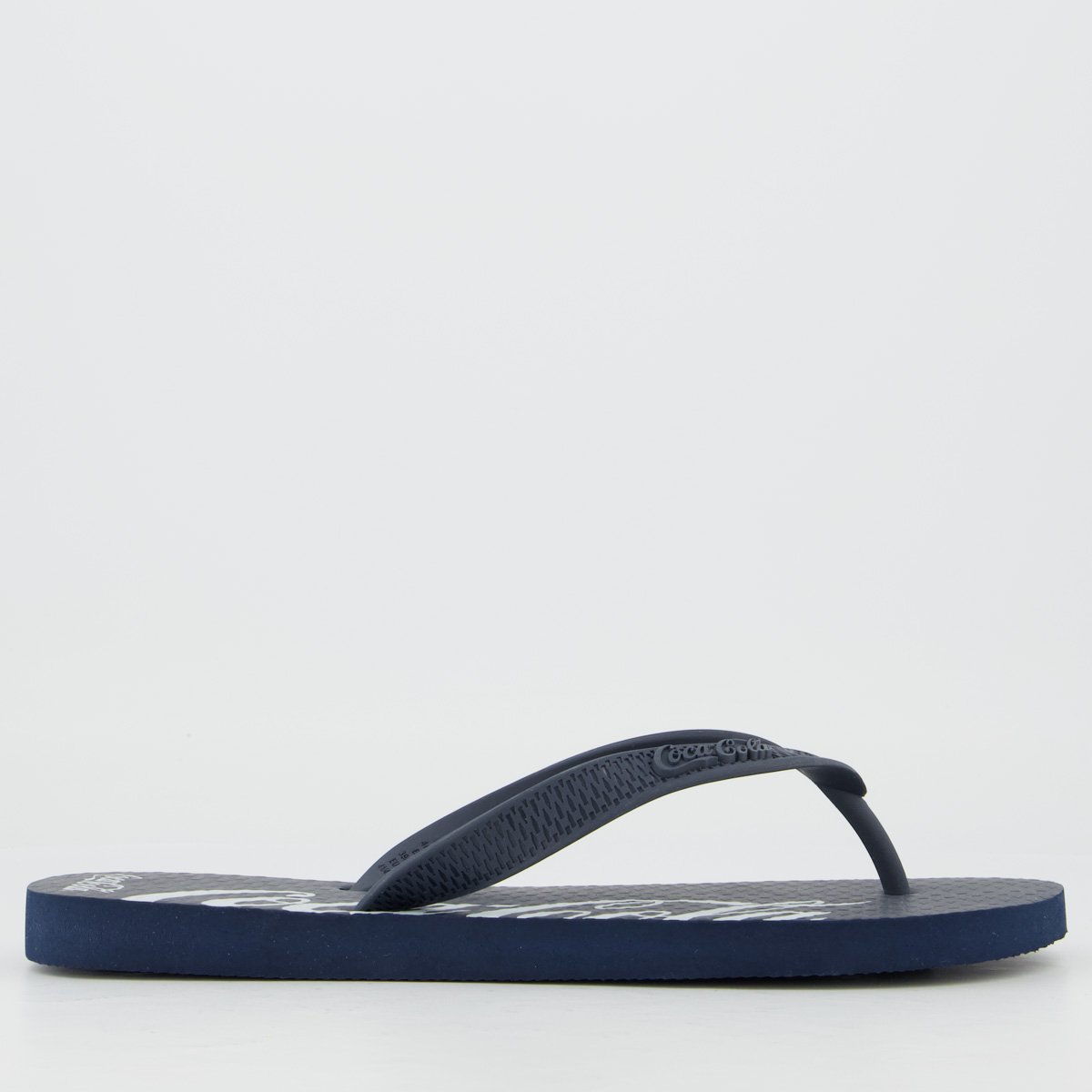 Chinelo Coca Cola Spencerian I Marinho Azul Marinho 2