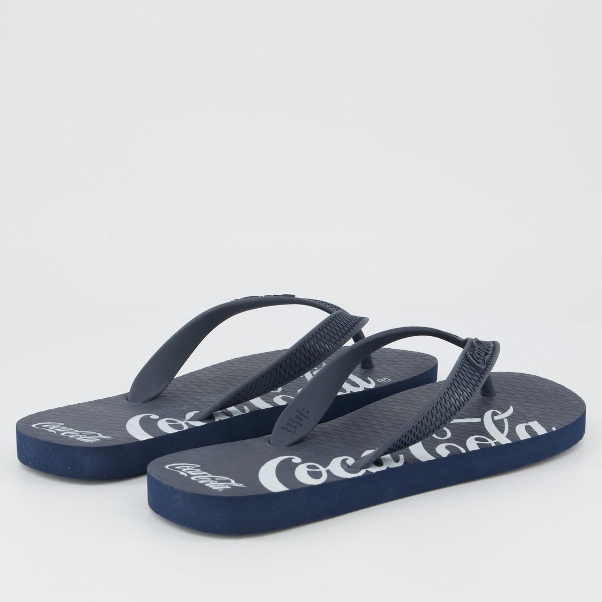 Chinelo Coca Cola Spencerian I Marinho Azul Marinho 4