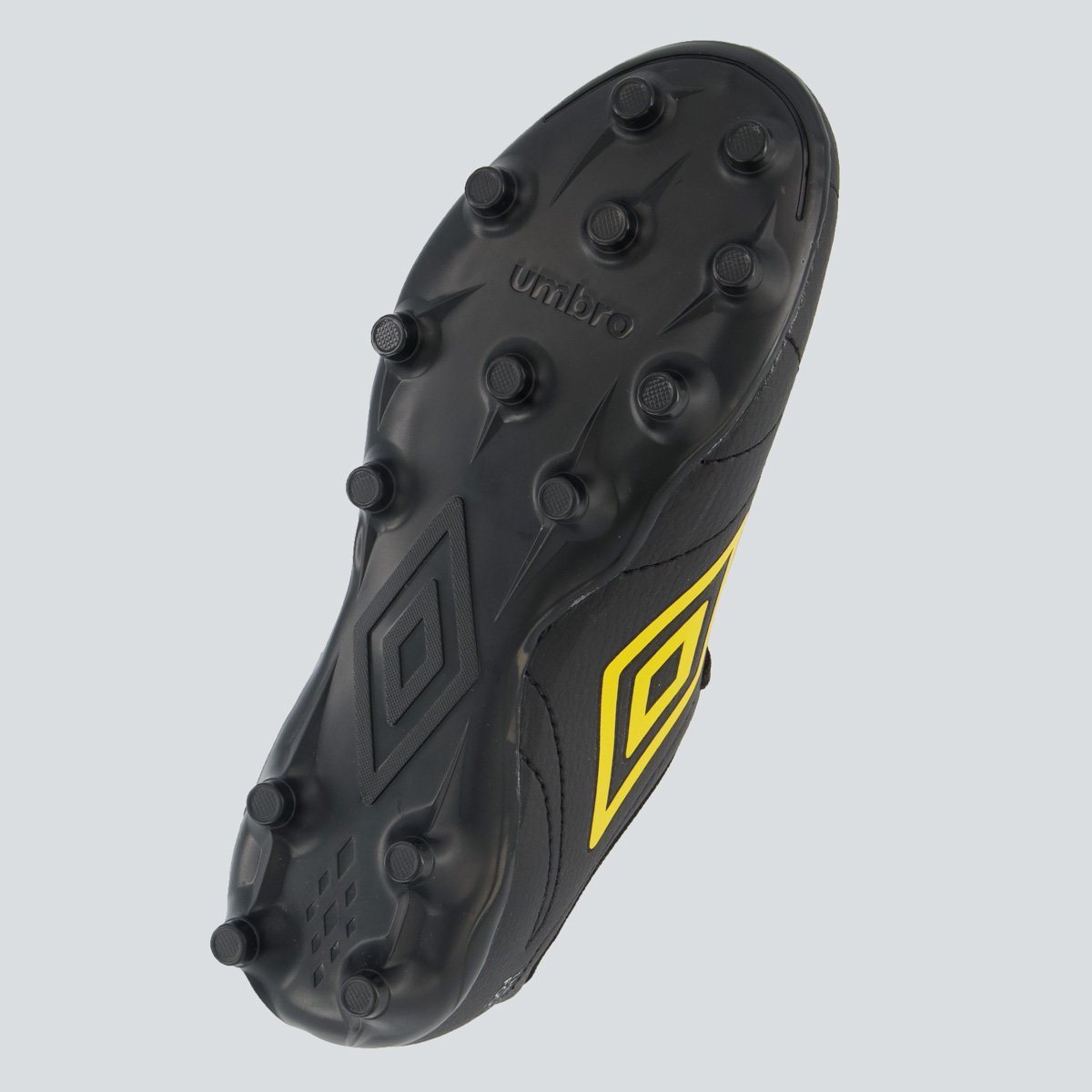 Chuteira Umbro Class Footballer Campo Juvenil Preta e Amarela Preto 5