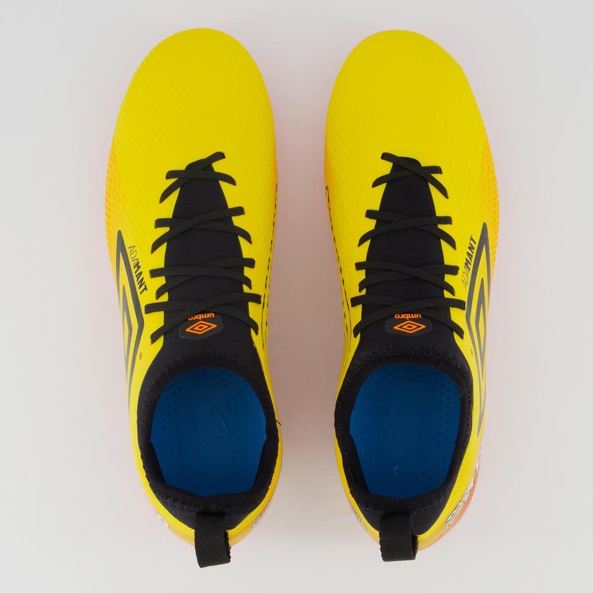 Chuteira Umbro Top Speed Club Campo Amarela e Preta Amarelo 4