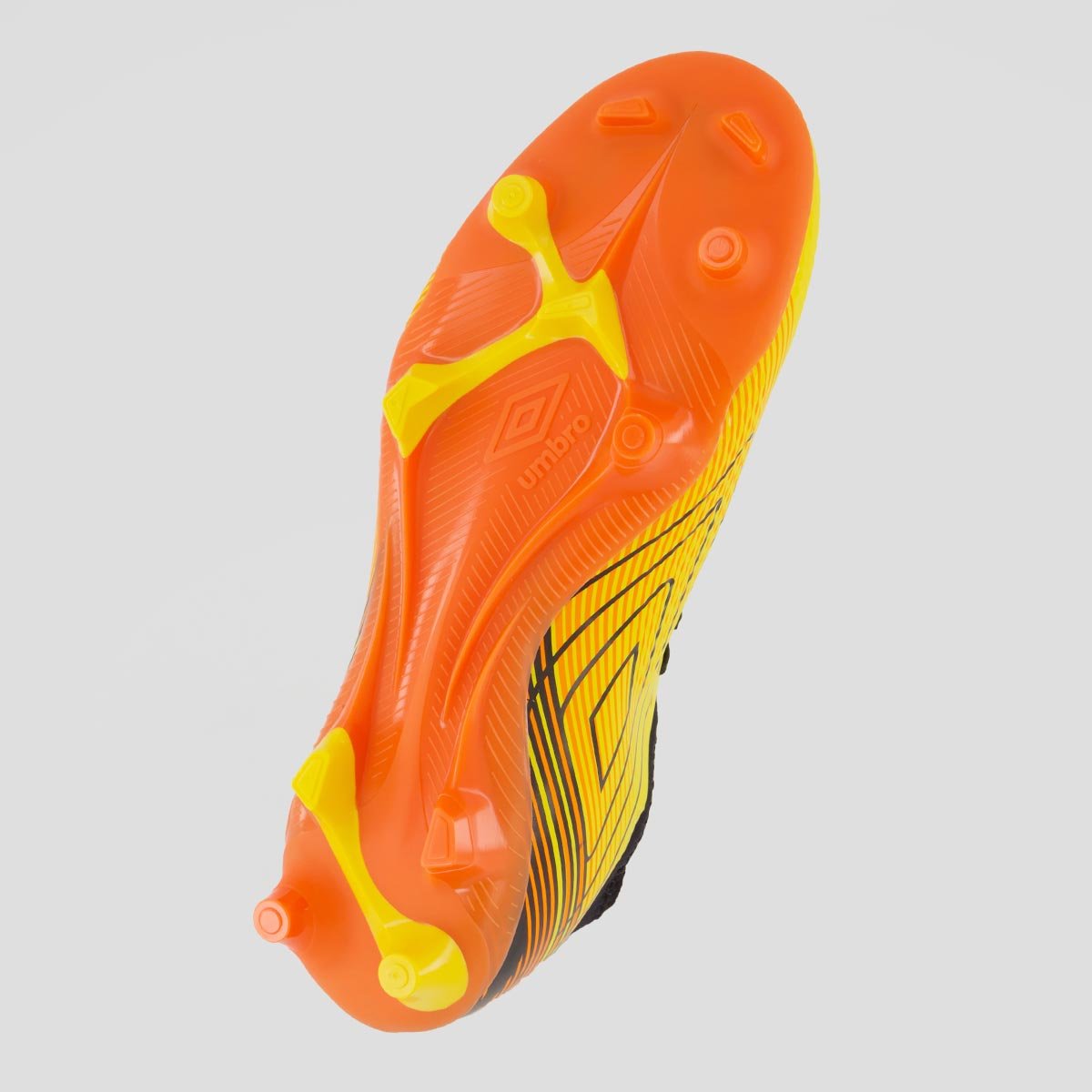 Chuteira Umbro Top Speed Club Campo Amarela e Preta Amarelo 5
