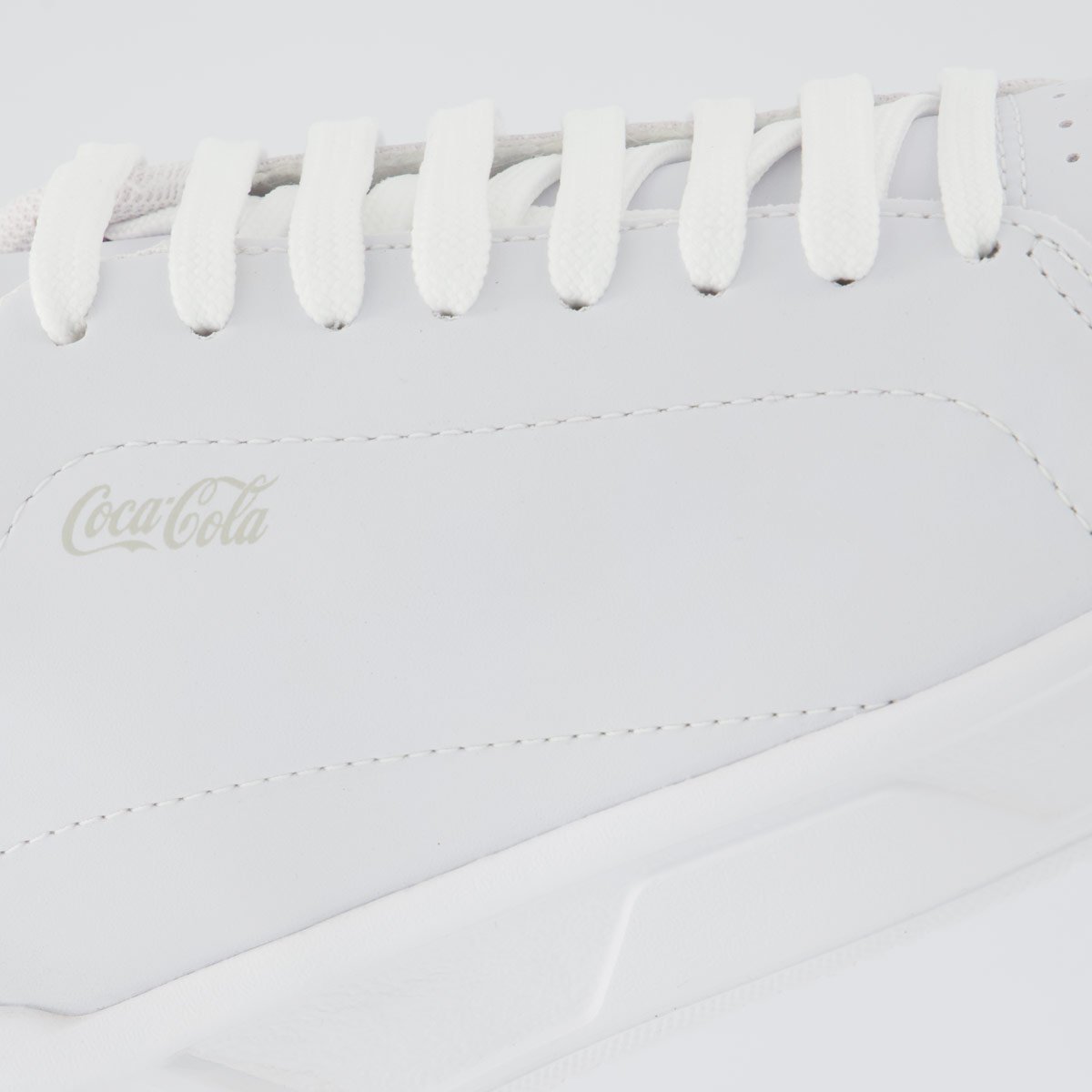 Tênis Coca Cola Lander Town Branco e Cinza Branco 7