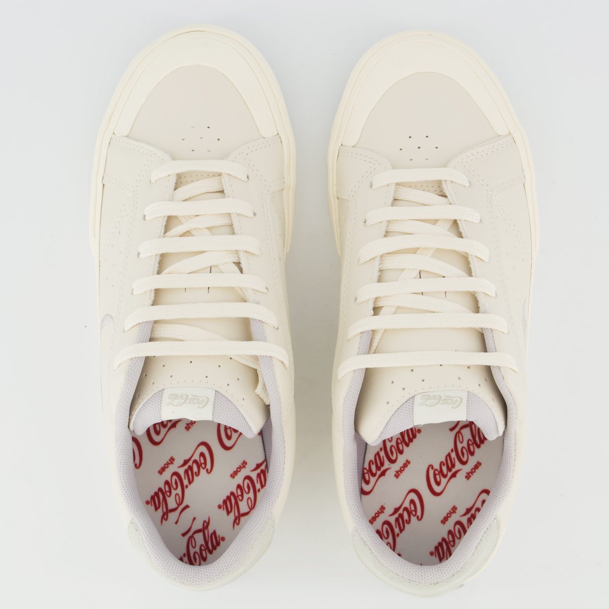 Tênis Coca Cola Alliance Town Feminino Off White E Cinza Off White 4