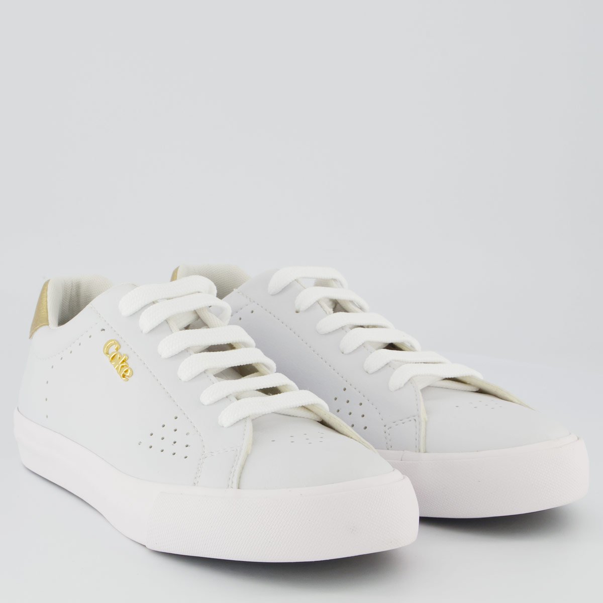 Tênis Coca Cola Lavine Smart Town Feminino Branco Branco 2