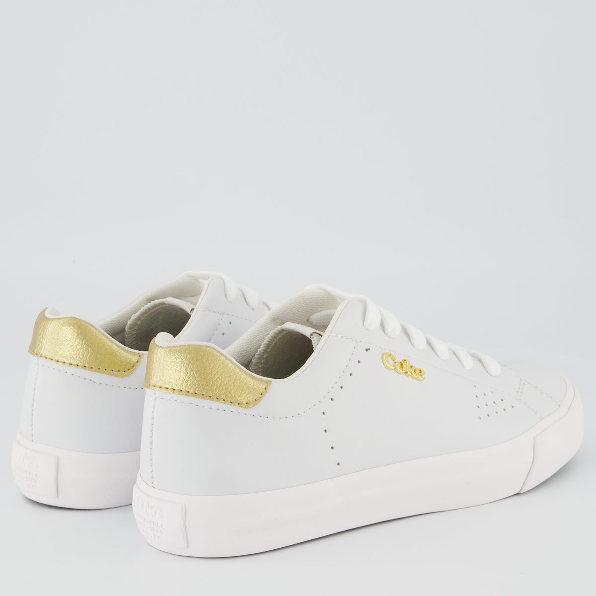 Tênis Coca Cola Lavine Smart Town Feminino Branco Branco 3