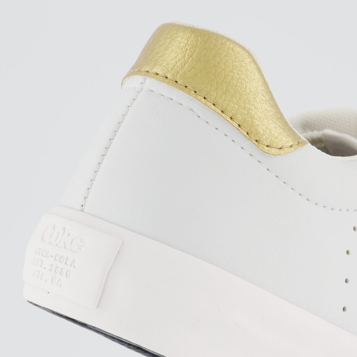 Tênis Coca Cola Lavine Smart Town Feminino Branco Branco 6