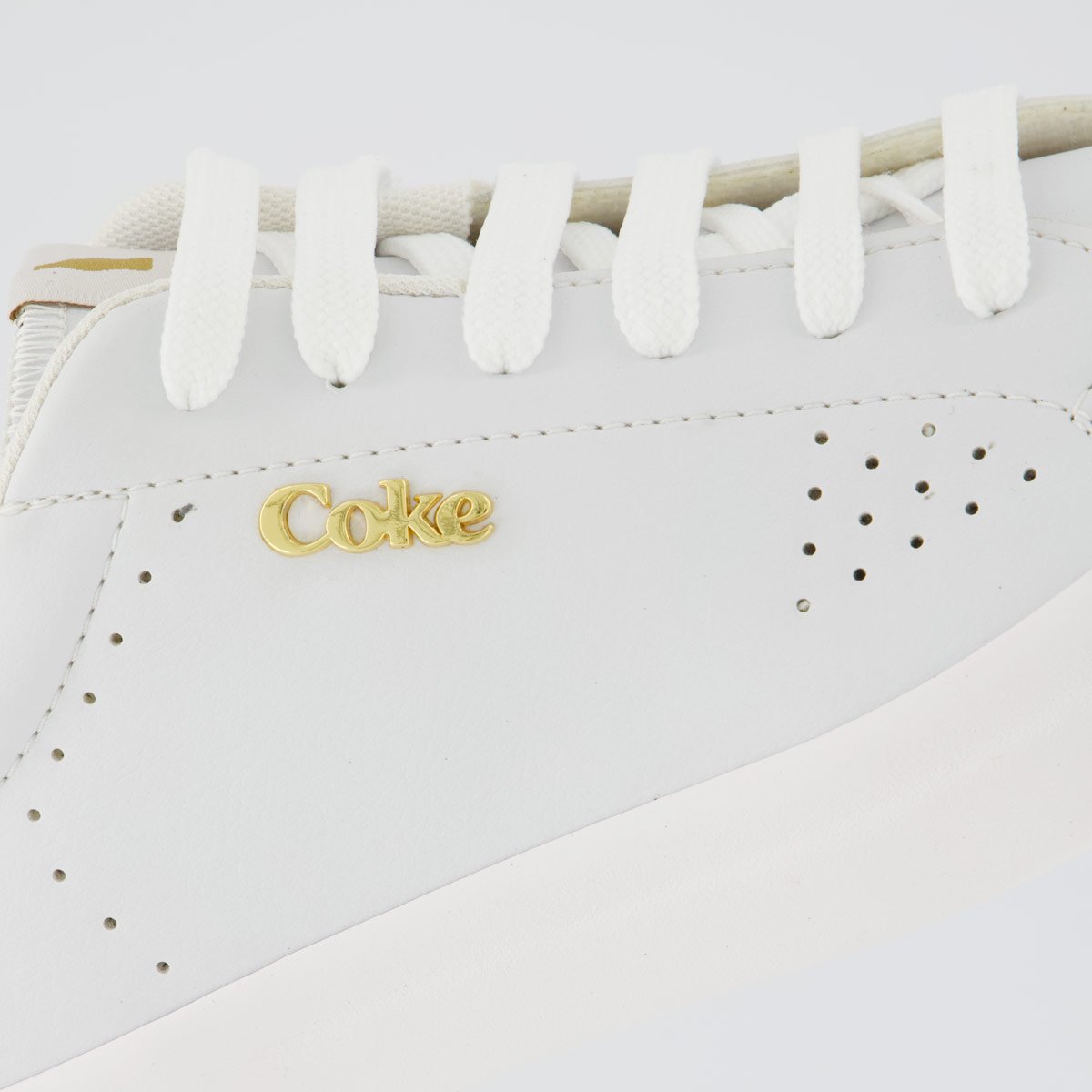 Tênis Coca Cola Lavine Smart Town Feminino Branco Branco 7