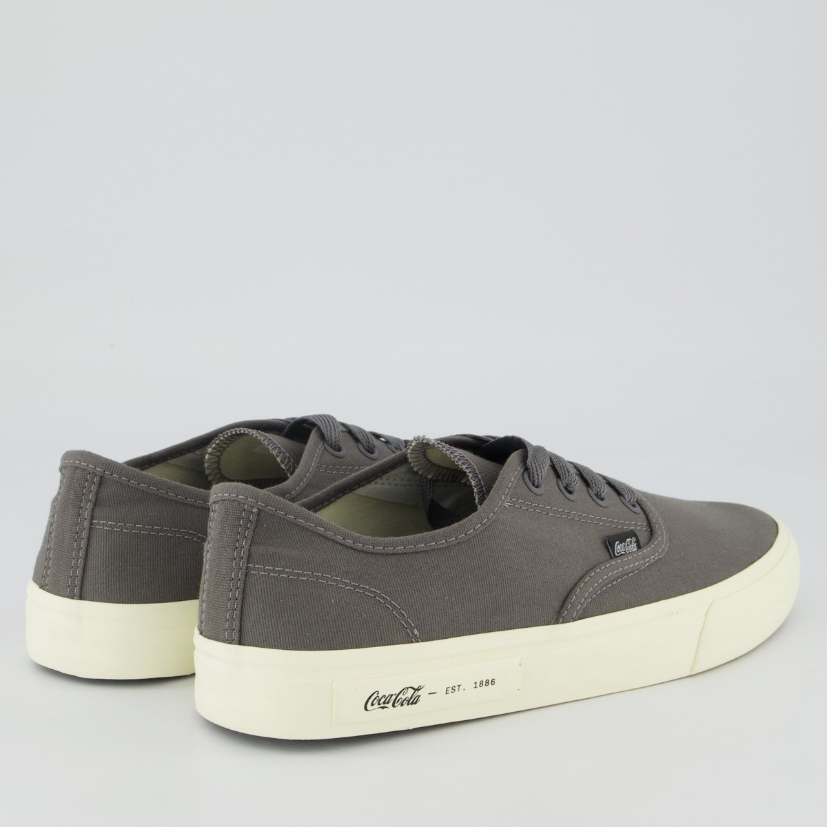 Tênis Coca Cola Kick Travel Feminino Cinza Cinza 3