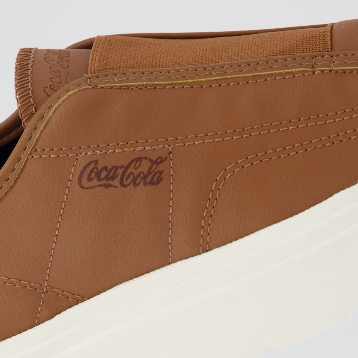 Tênis Coca Cola Harmony Way Town Feminino Marrom Marrom 7