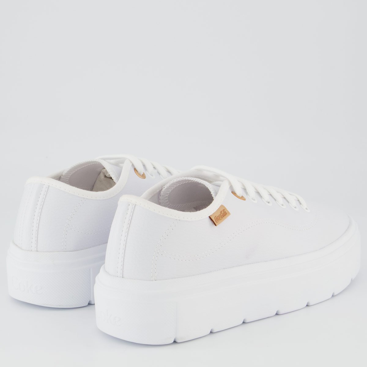 Tênis Coca Cola Harmony Town Feminino Branco Branco 3