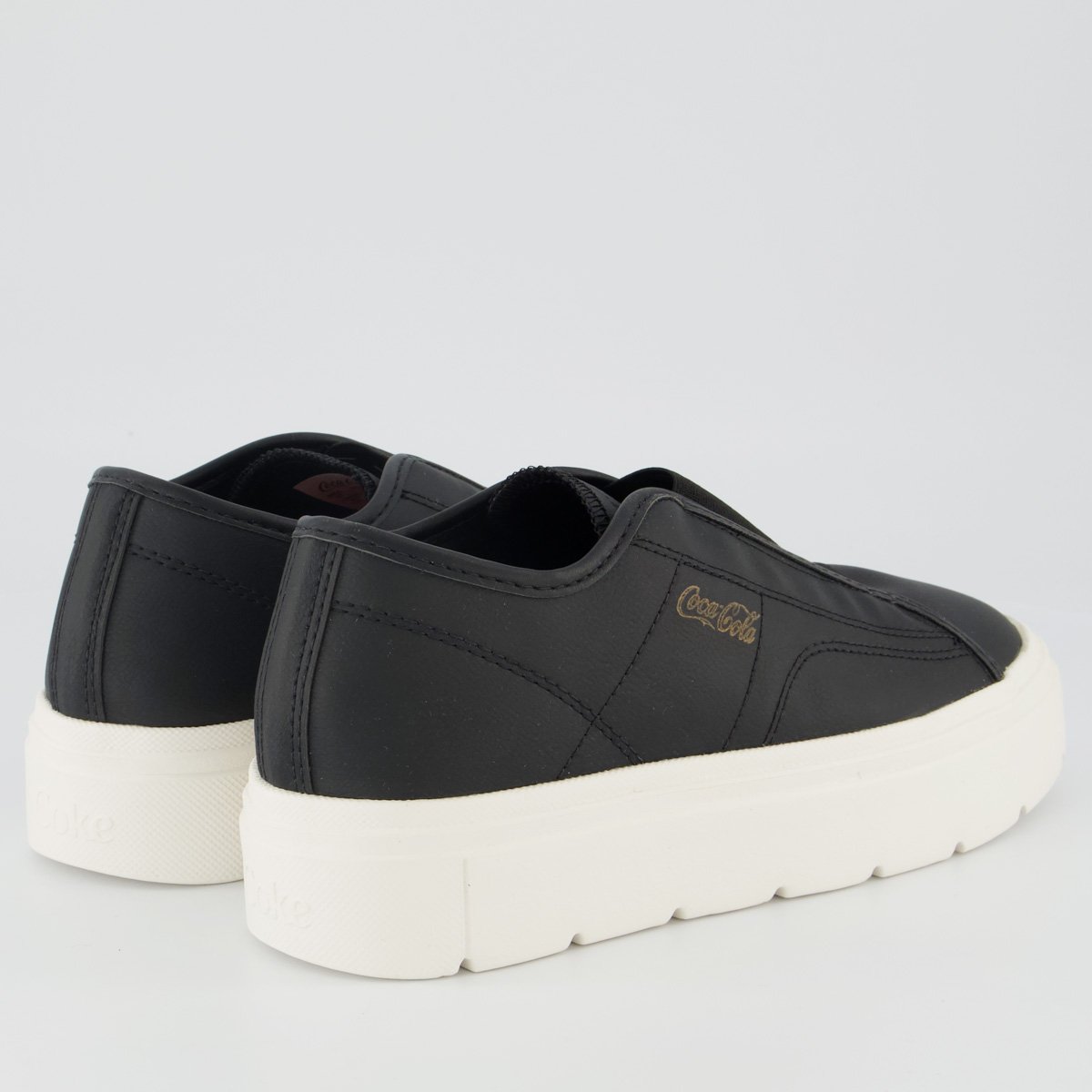 Tênis Coca Cola Harmony Way Town Feminino Preto Preto 3