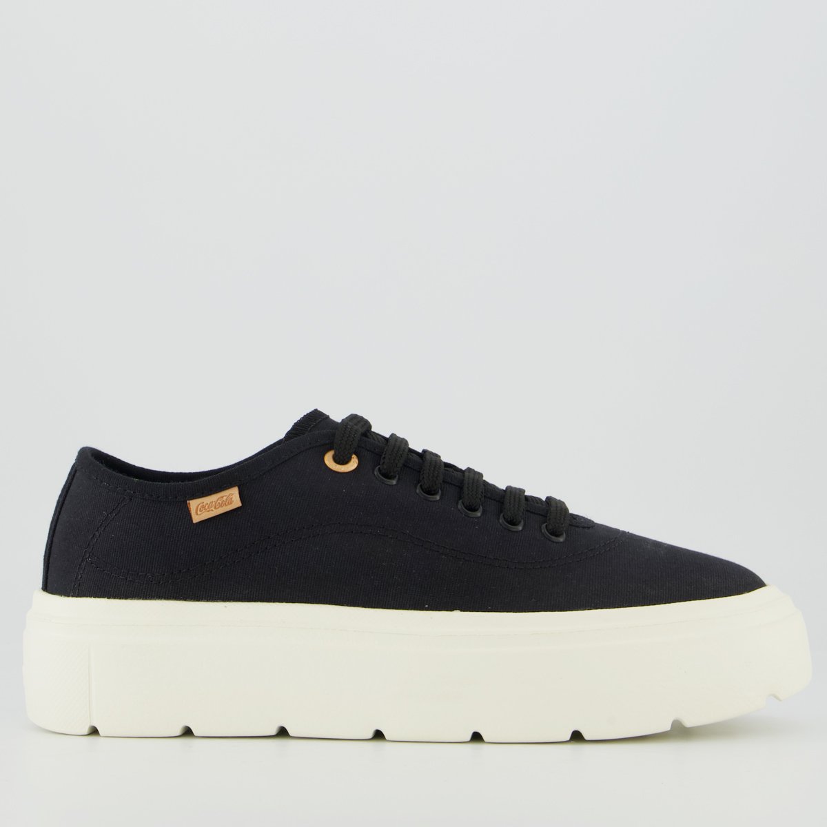 Tênis Coca Cola Harmony Canvas Feminino Preto