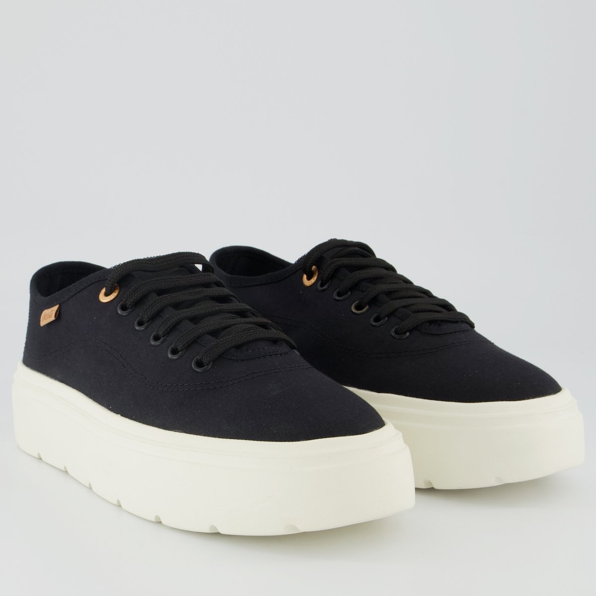 Tênis Coca Cola Harmony Canvas Feminino Preto Preto 2