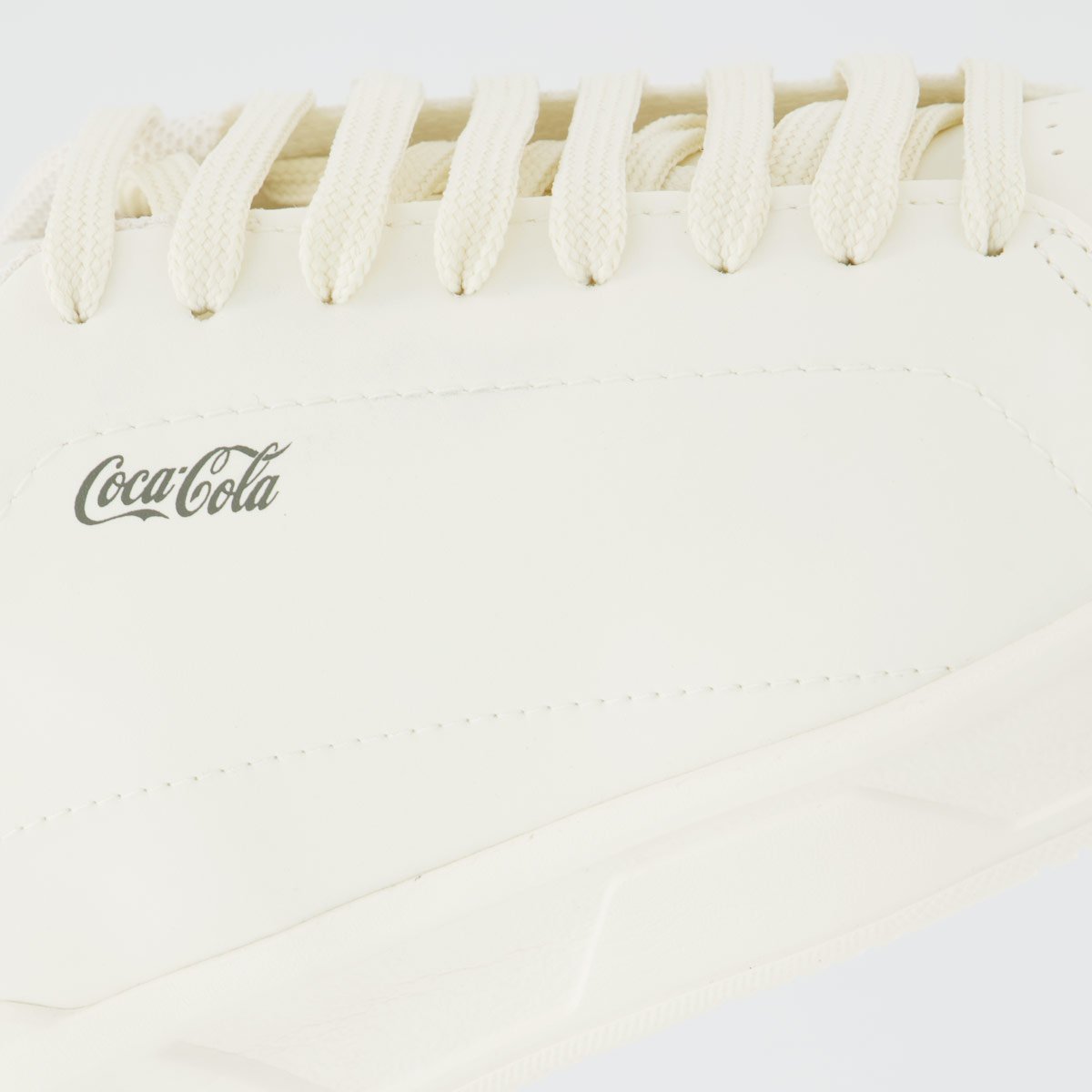Tênis Coca Cola Lander Town Branco e Verde Branco 7