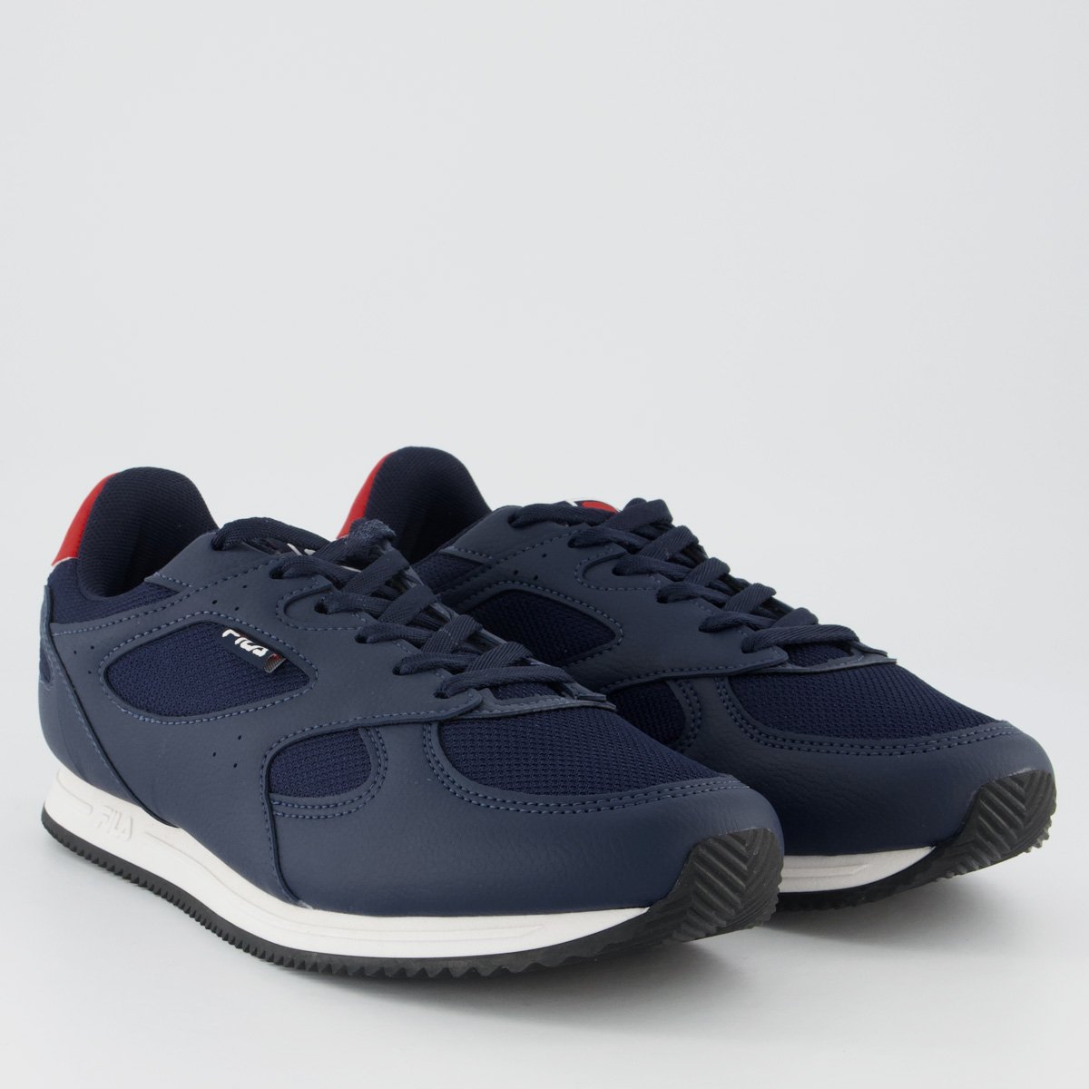 Tênis Fila Jogger 95 Azul Marinho e Vermelho Azul Marinho 2