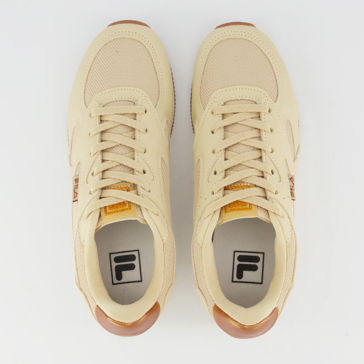 Tênis Fila Jogger 95 Feminino Bege Bege 4