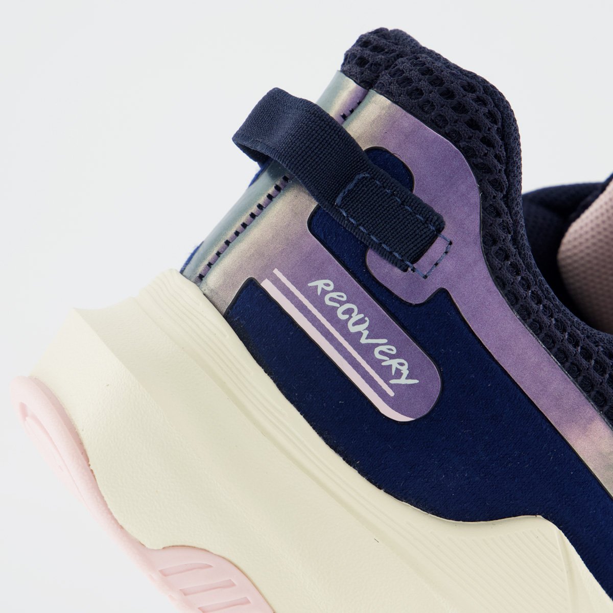 Tênis Fila Recovery Feminino Azul Marinho e Rosa Azul Marinho 6